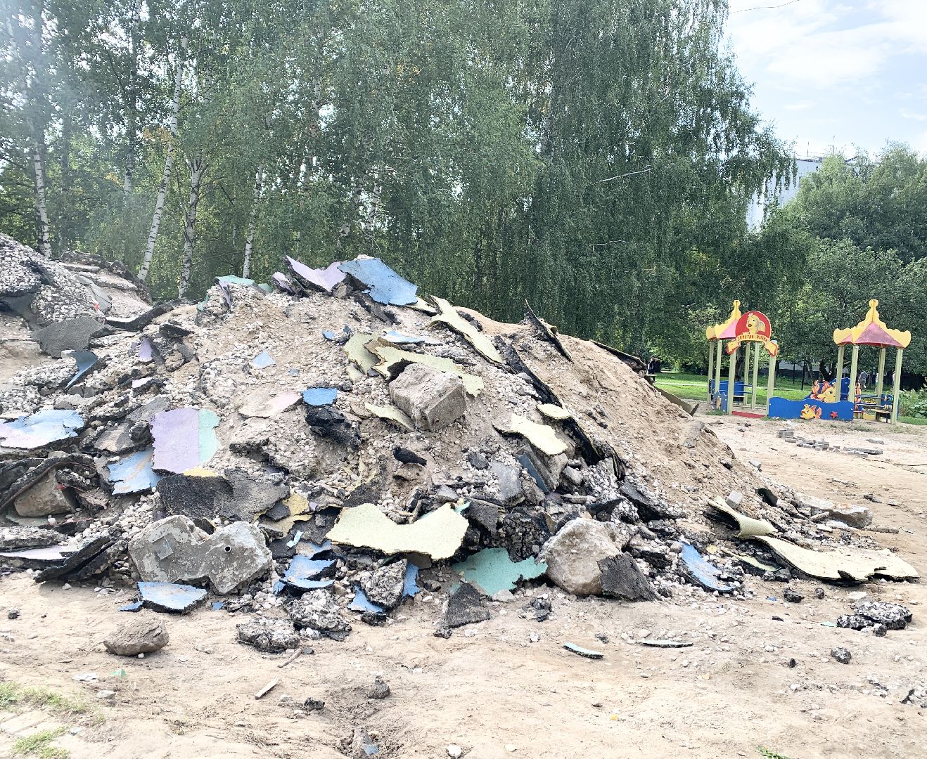 Балашиха, Подмосковье, Благоустройство детских площадок, модернизация детской площадки, губернаторская площадка,