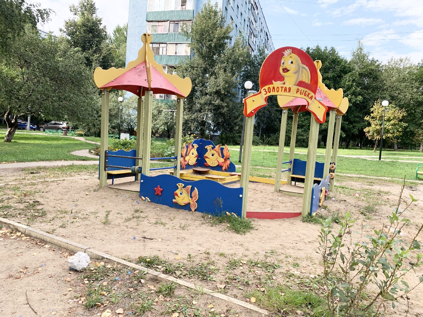 Балашиха, Подмосковье, Благоустройство детских площадок, модернизация детской площадки, губернаторская площадка,