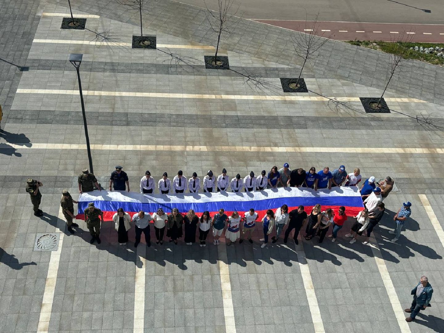 Черноголовка, день флага россии, Волонтеры подмосковья,