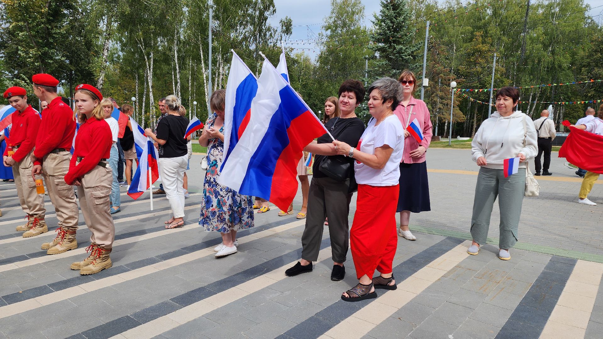 кашира, праздник, флешмоб, парк,