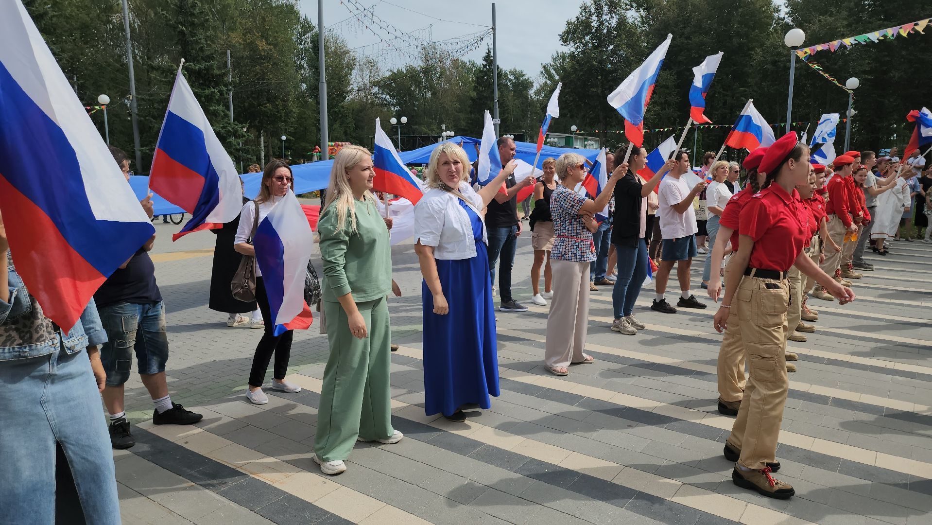 кашира, праздник, флешмоб, парк,