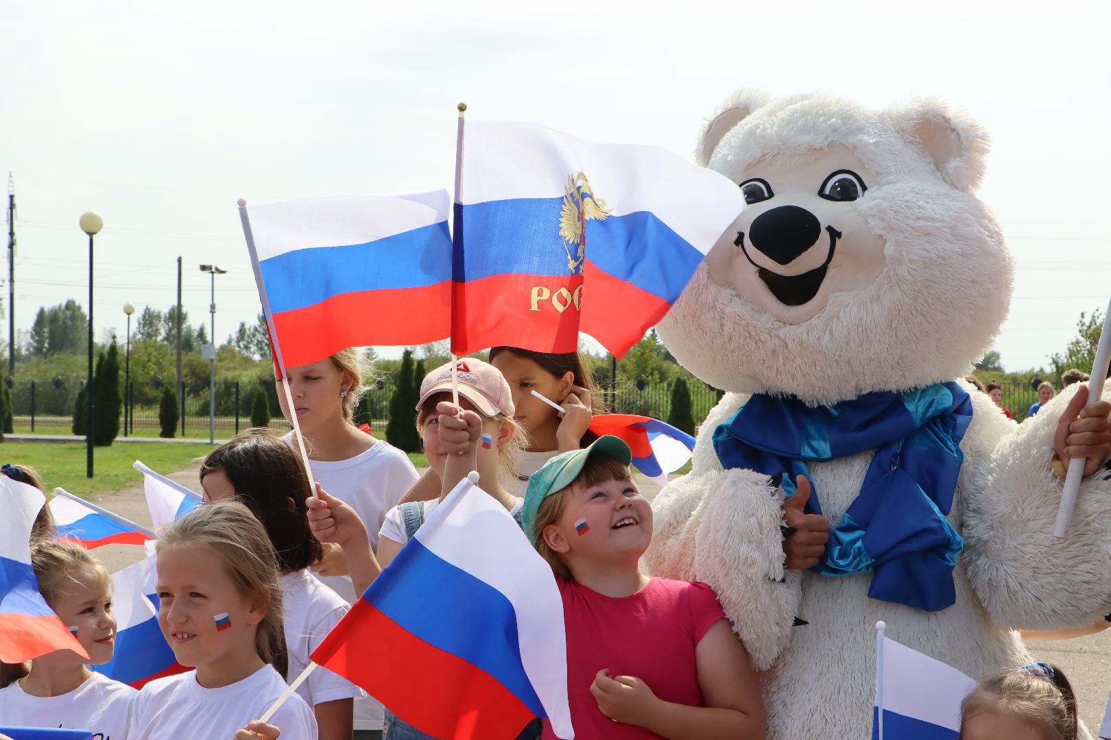 Серебряные Пруды, День флага, триколор, Парк Серебряный,