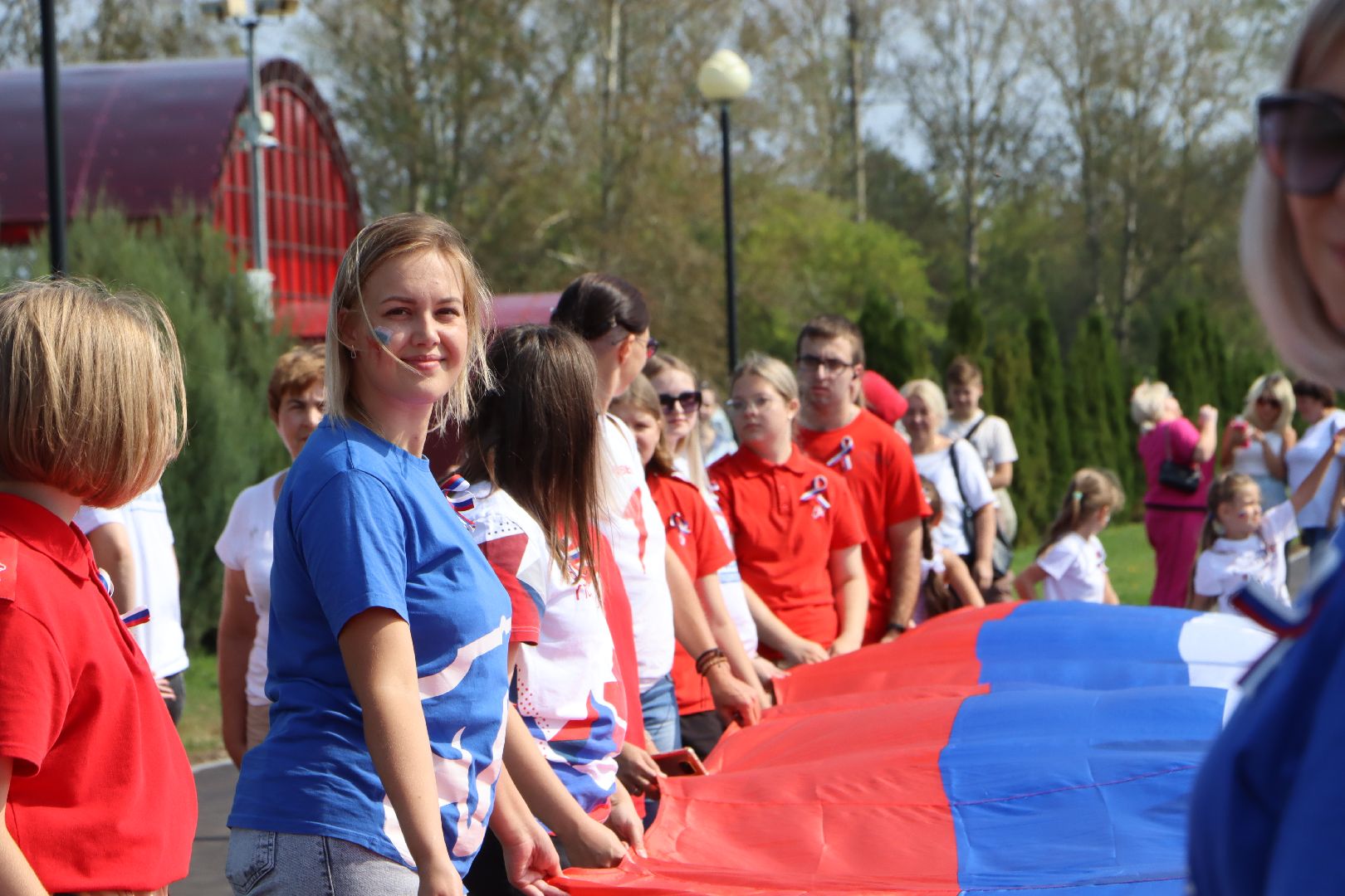Серебряные Пруды, День флага, триколор, Парк Серебряный,
