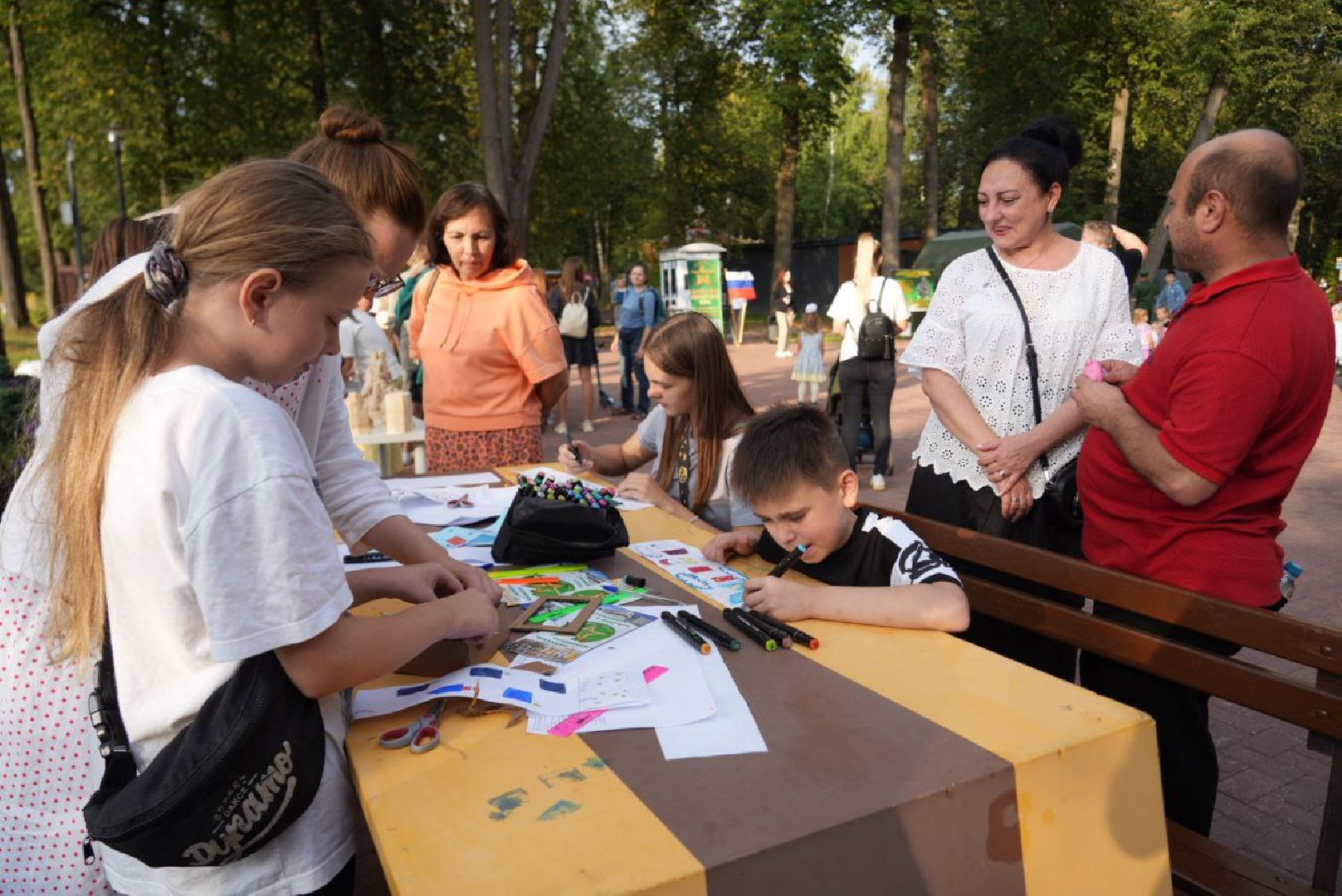 Сергиев Посад, Парки МО, День флага, Триколор, Скитские пруды,
