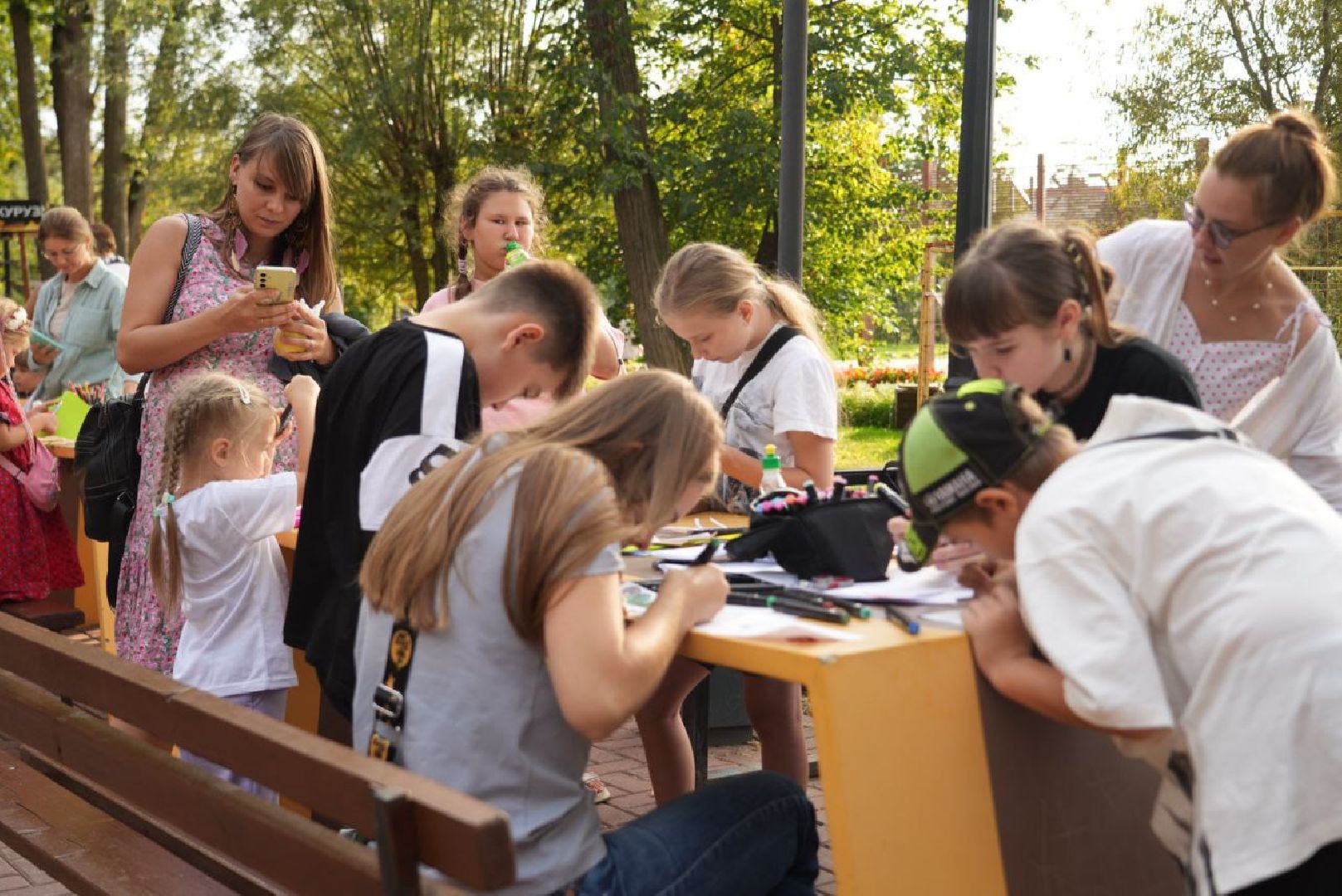 Сергиев Посад, Парки МО, День флага, Триколор, Скитские пруды,