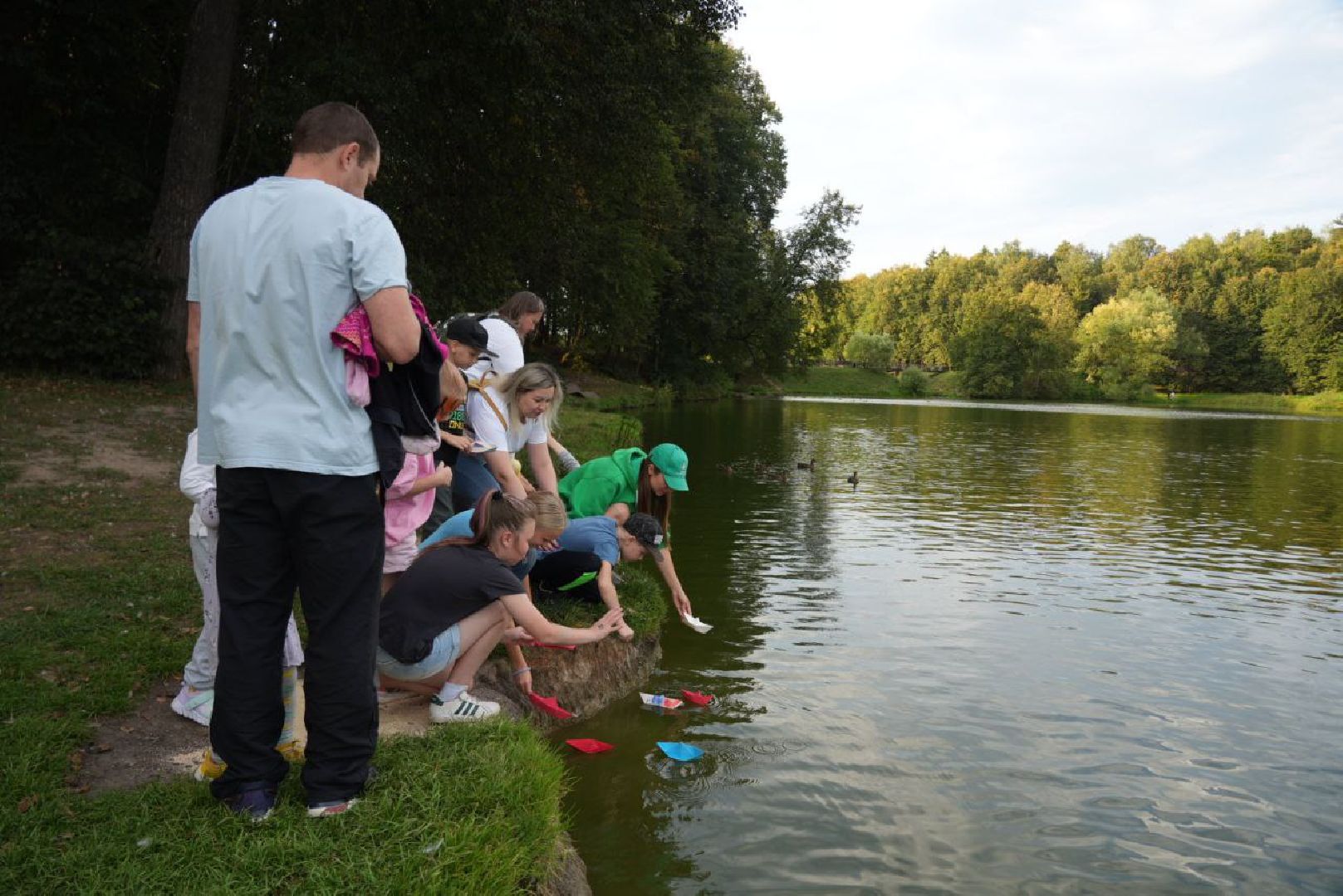 Сергиев Посад, Парки МО, День флага, Триколор, Скитские пруды,