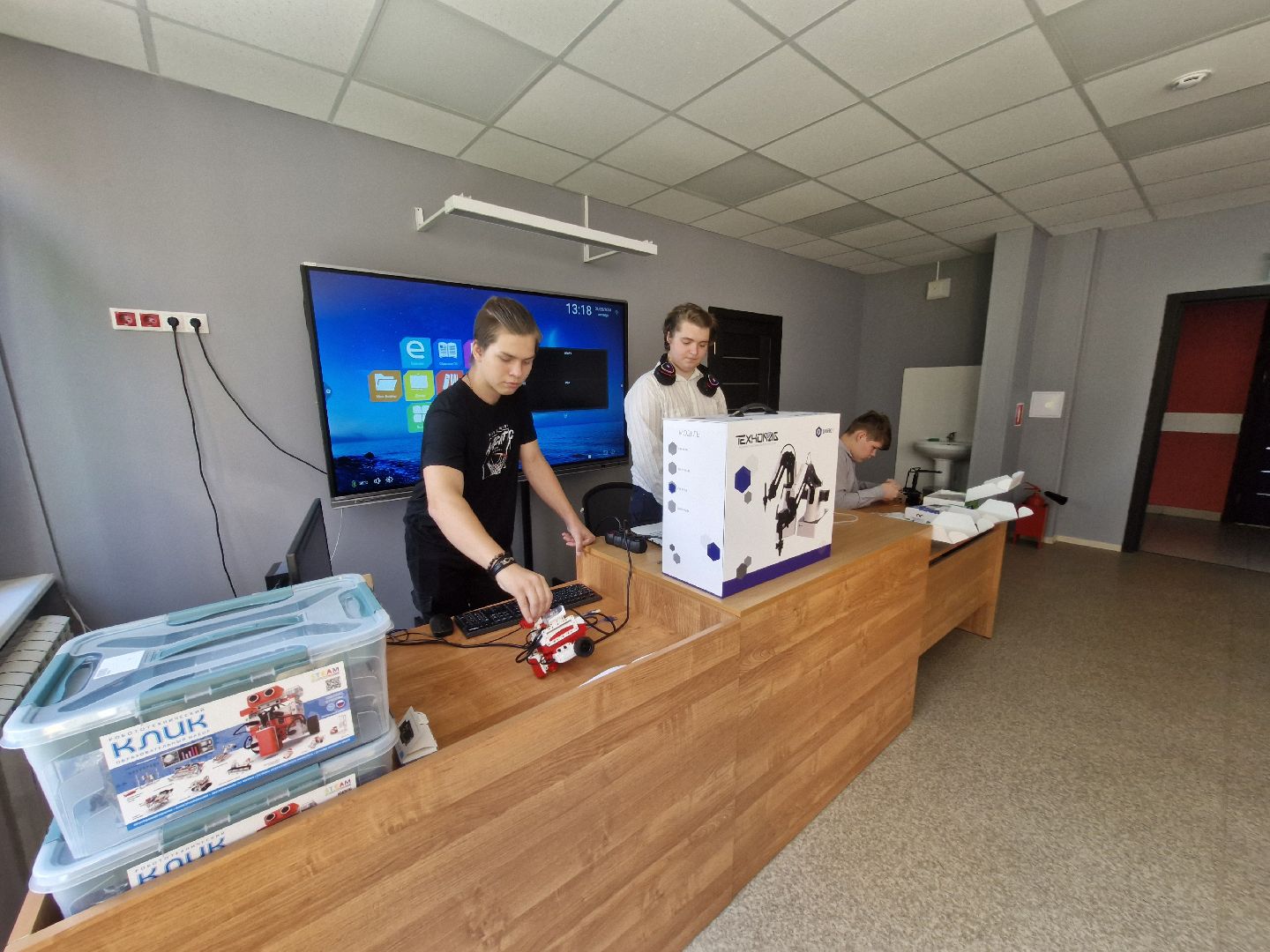 Точка роста, Национальный проект Образование, Заревская школа, Домодедово,