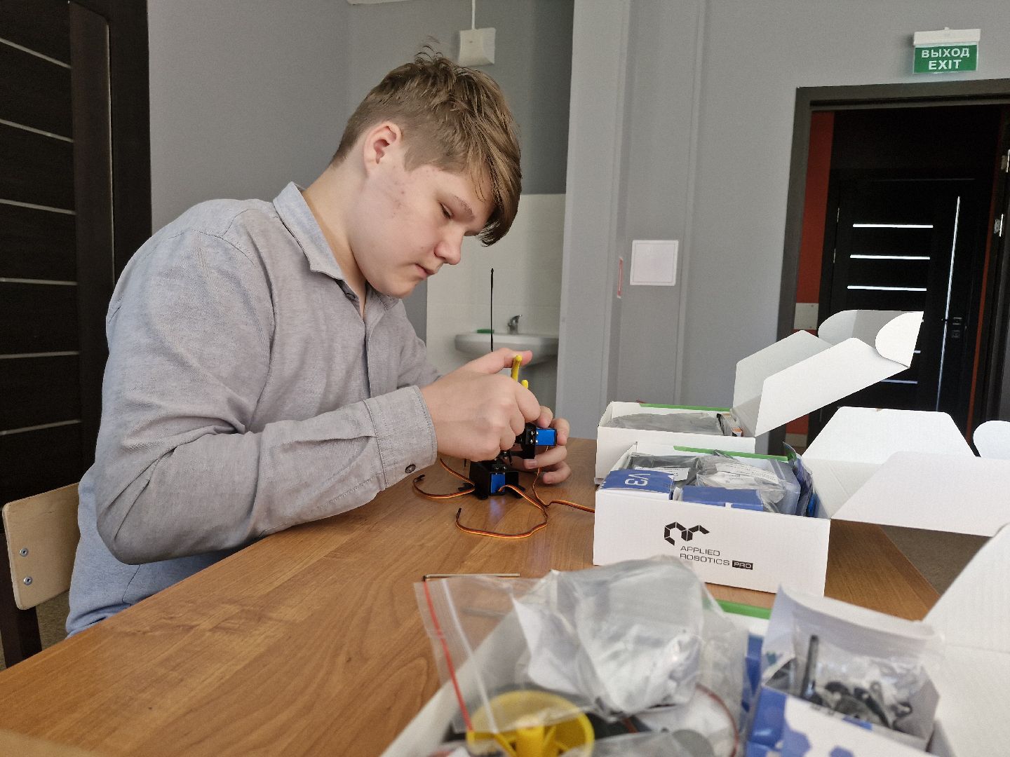 Точка роста, Национальный проект Образование, Заревская школа, Домодедово,