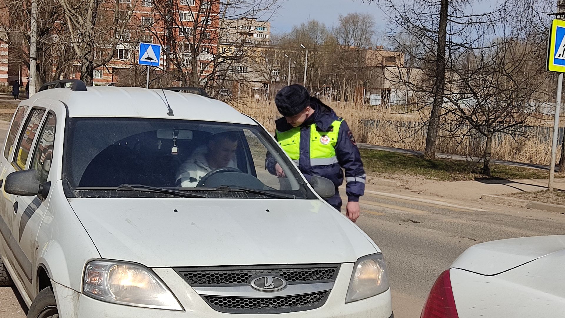 Лобня, транспорт, ГИБДД