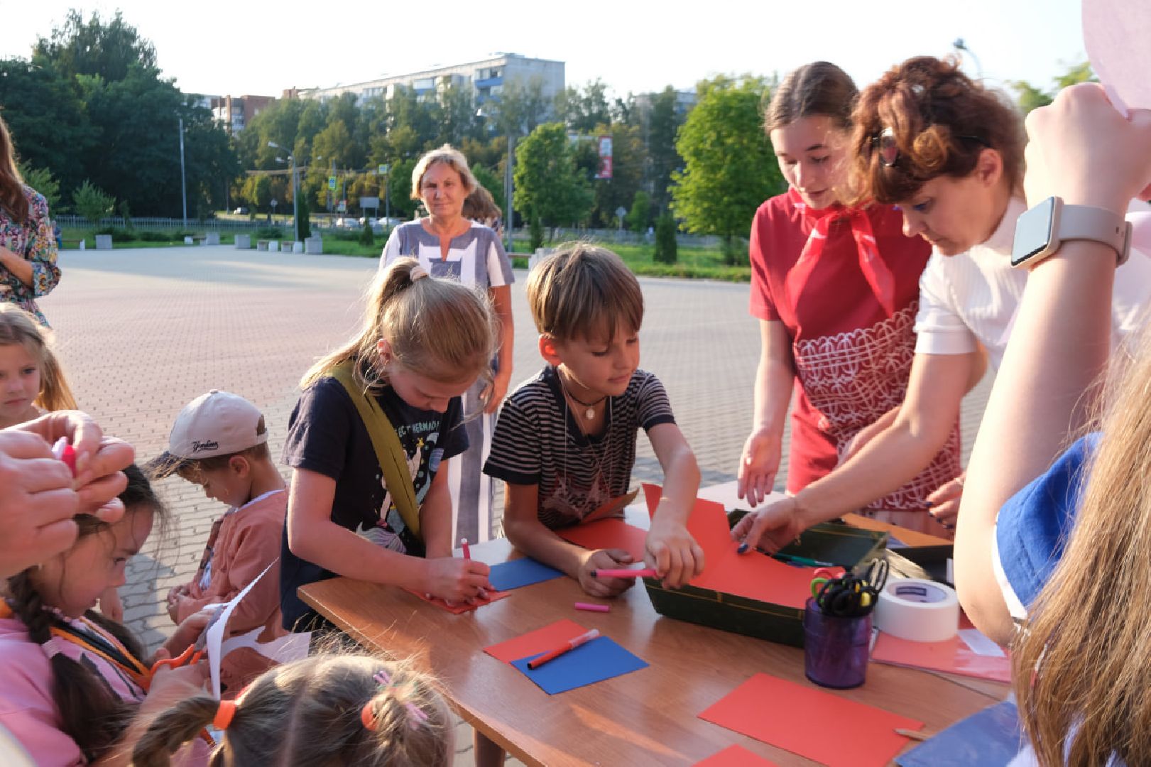 пущино, серпухов, флаг россии,