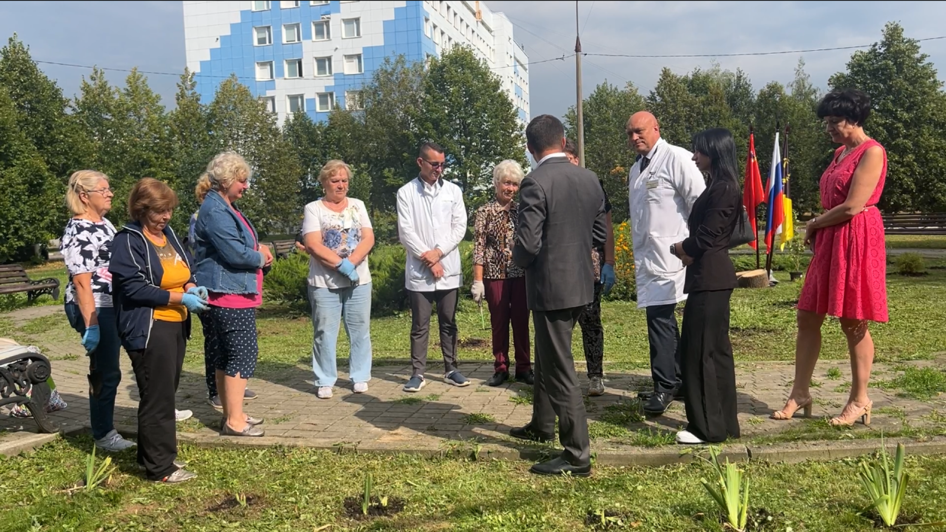 химки, благоустройство, больница,садоводство, клумбы,