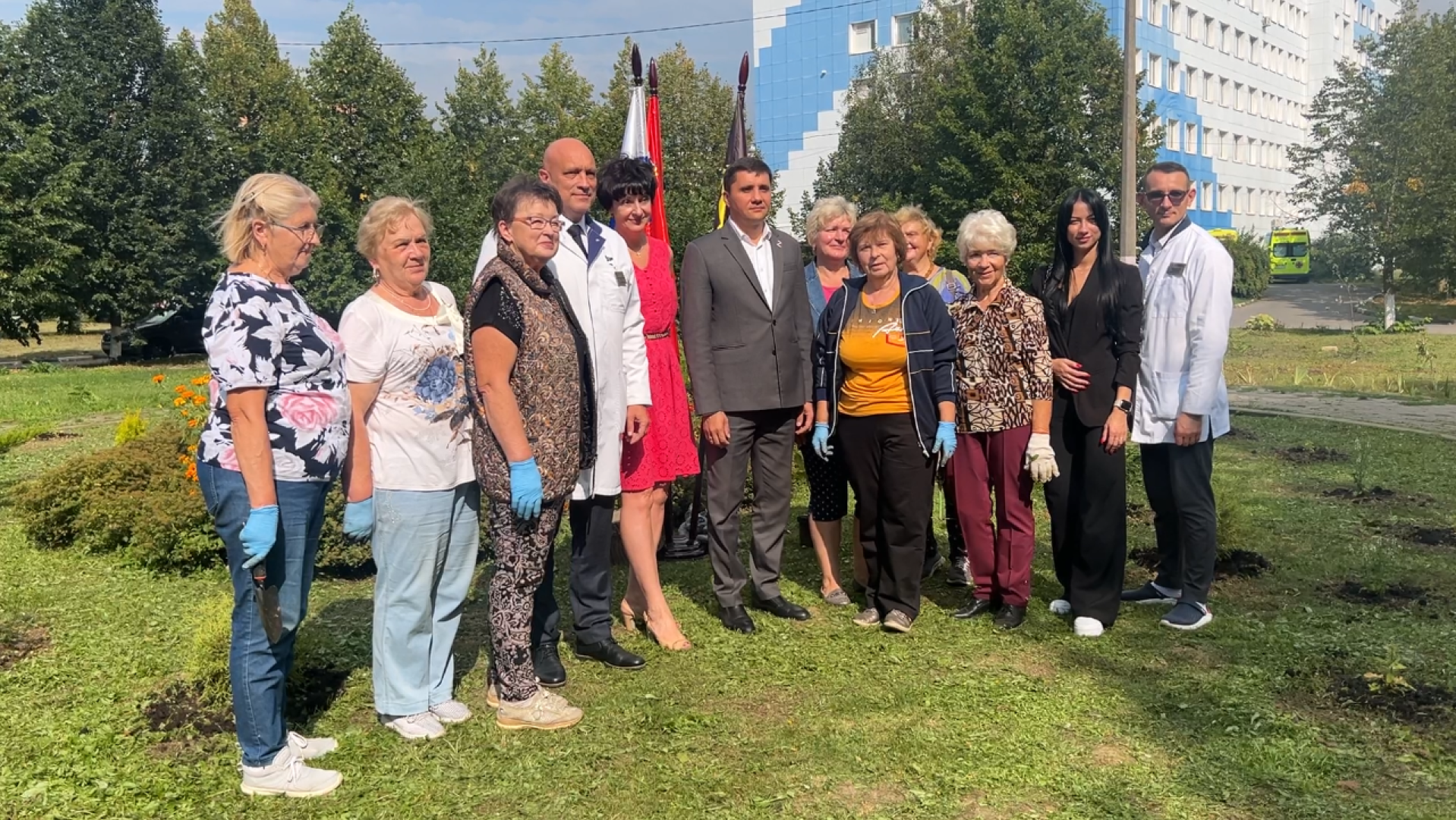 химки, благоустройство, больница,садоводство, клумбы,