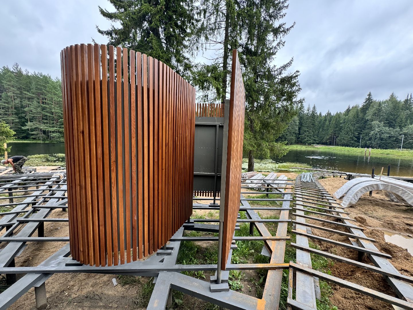 шаховская, плотина, благоуйстройство,