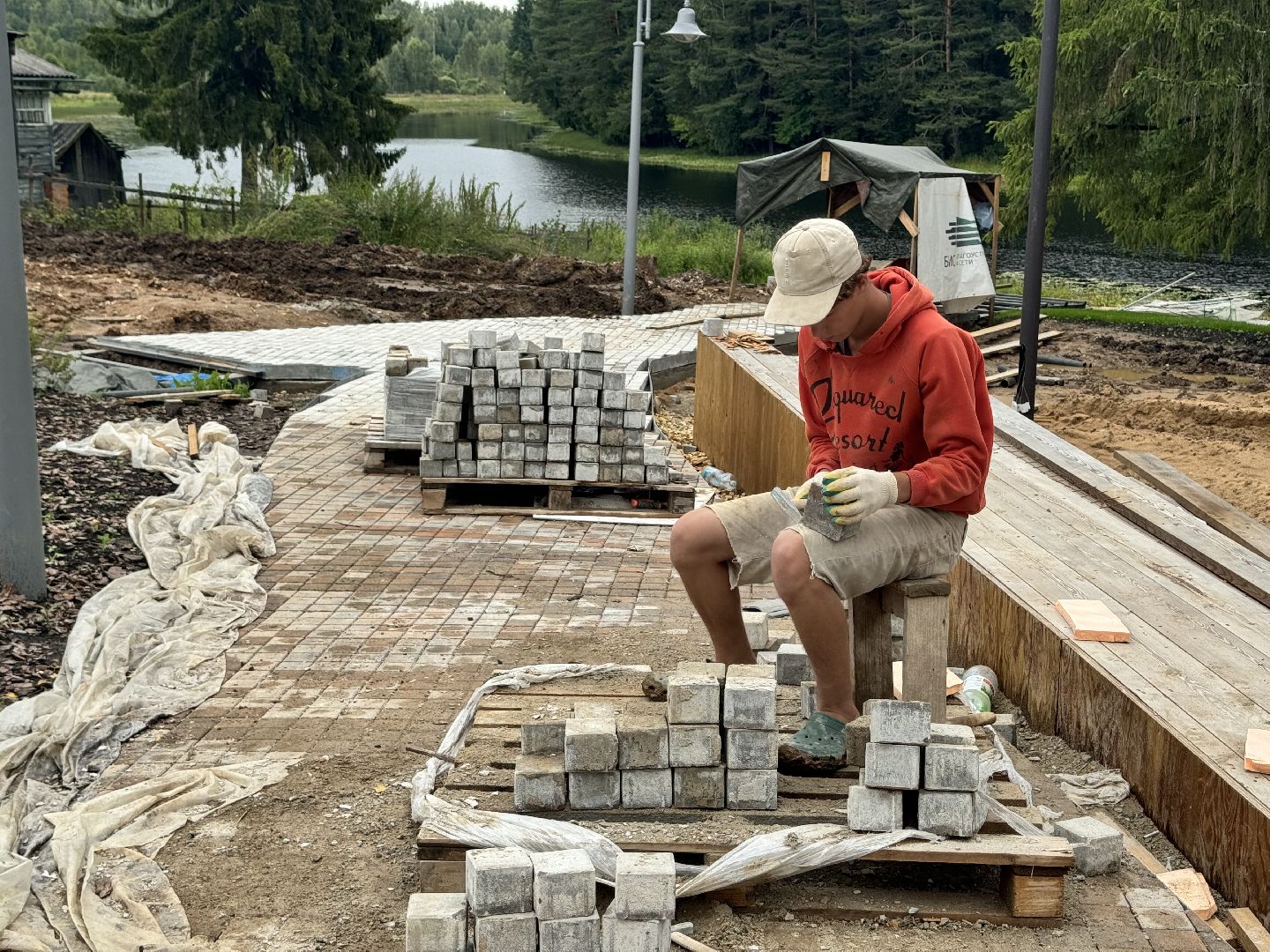 шаховская, плотина, благоуйстройство,