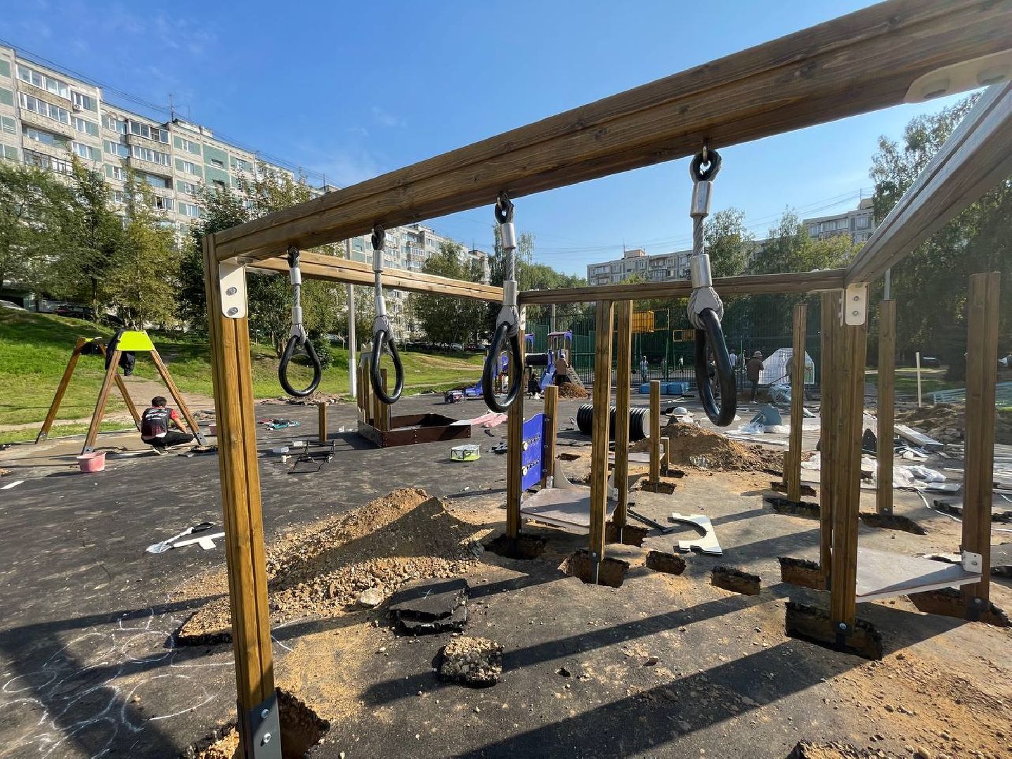 Дмитров, Губернаторская детплощадка, Минблаго,