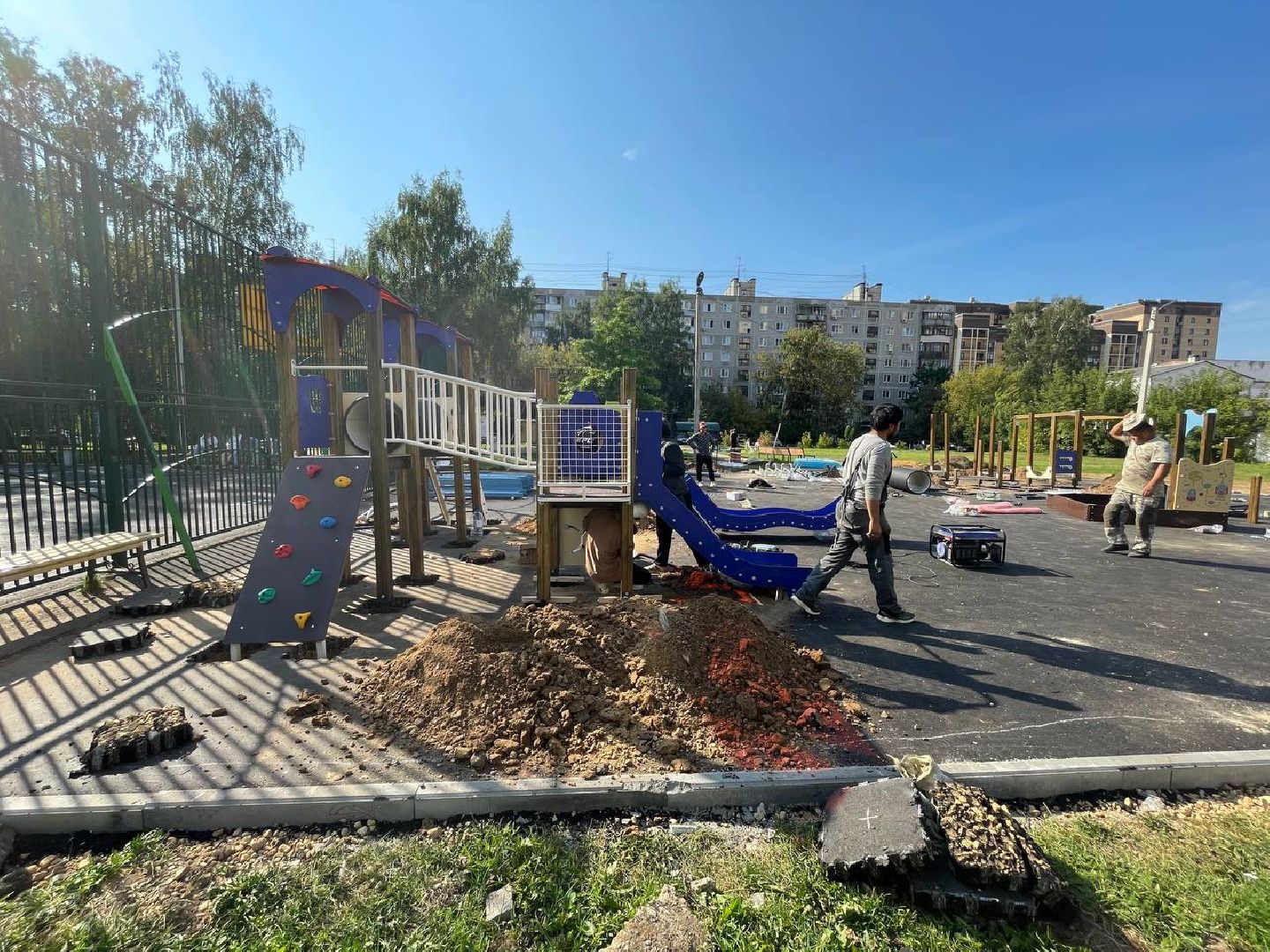 Дмитров, Губернаторская детплощадка, Минблаго,