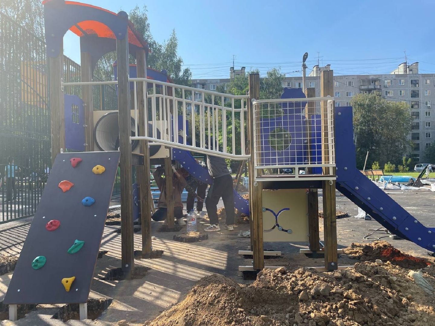 Дмитров, Губернаторская детплощадка, Минблаго,