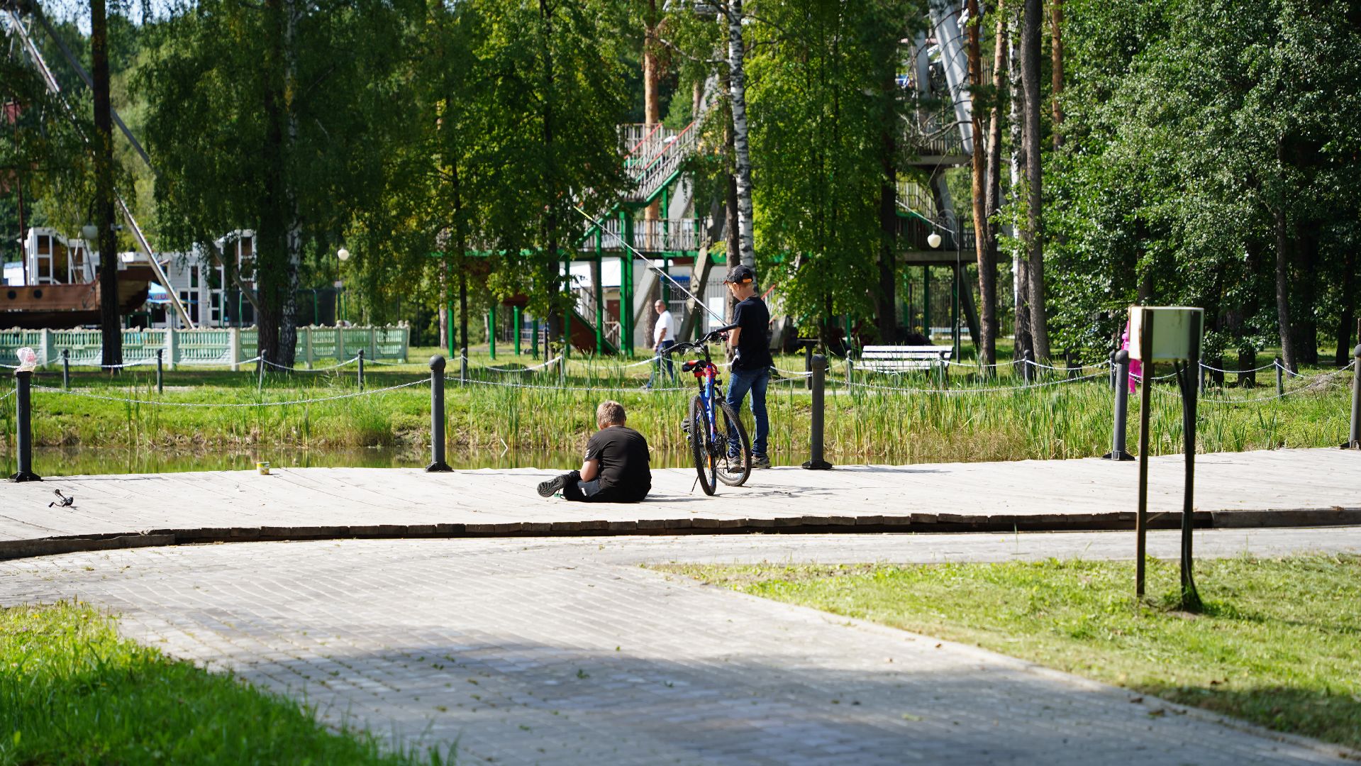 парк культуры и отдыха, Шатура, благоустройсво,