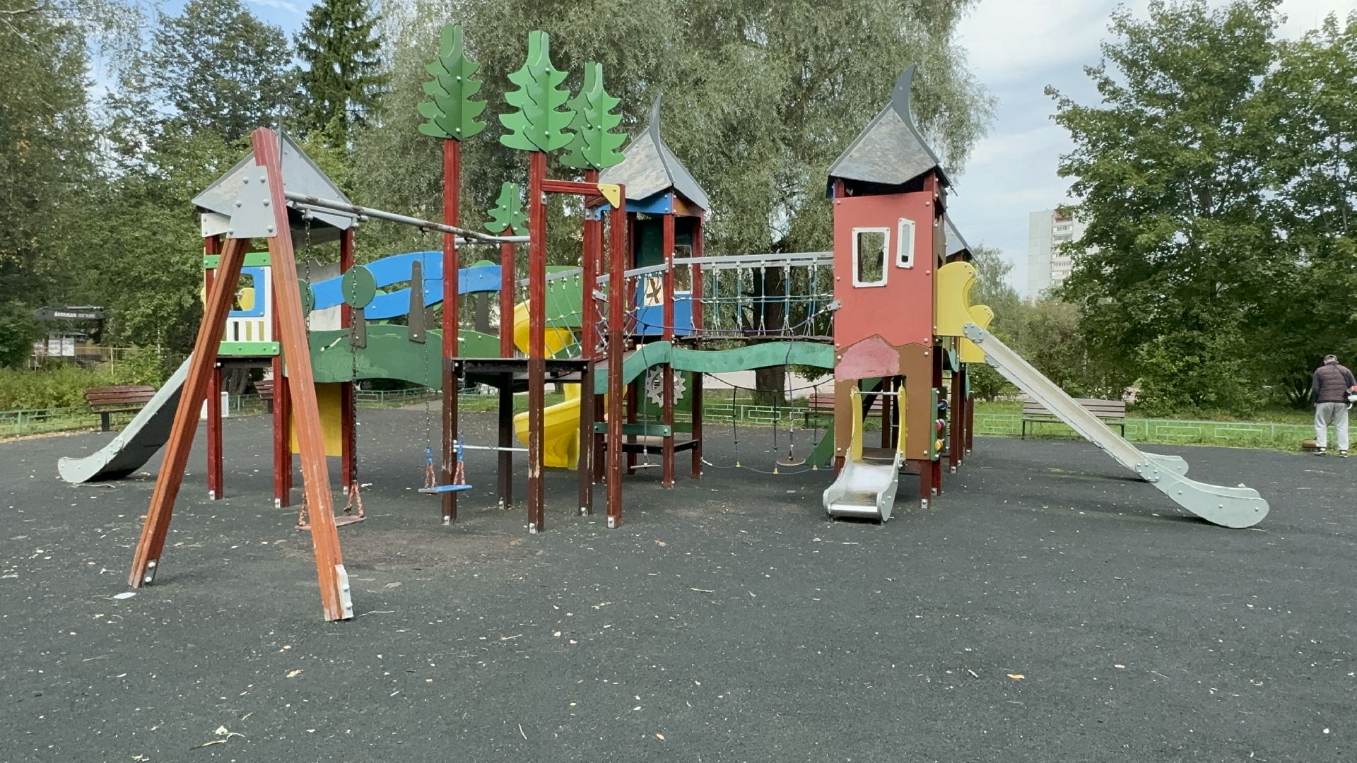 Солнечногорск, Уборка, покос травы, ремонт площадки, Жители,