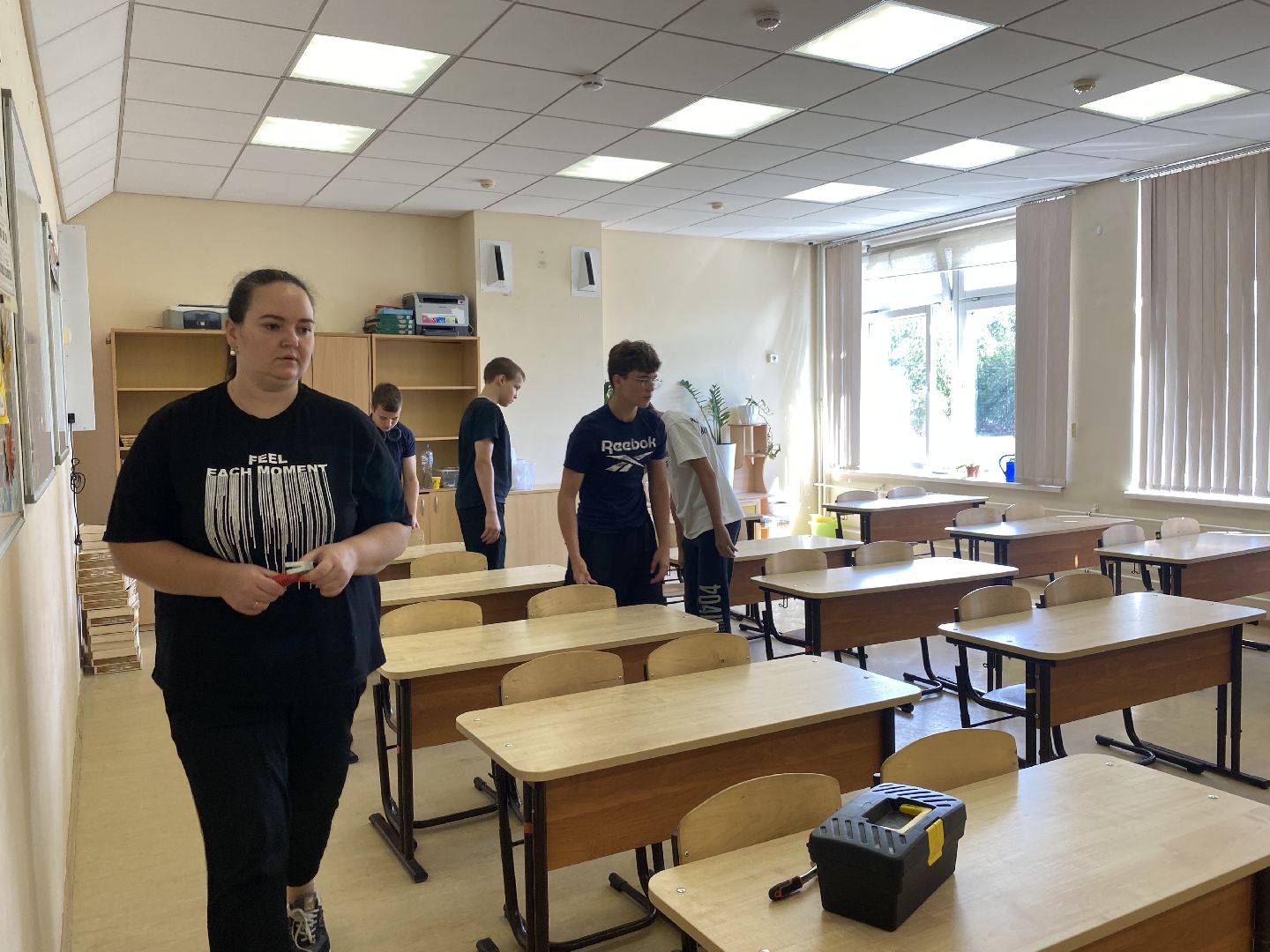 школа перспектива власиха, школа Перспектива, новый учебный год, готовность школы, учебный год 2024-2025, трудовые бригады перспектива,