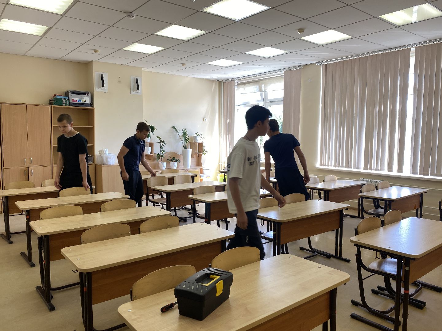 школа перспектива власиха, школа Перспектива, новый учебный год, готовность школы, учебный год 2024-2025, трудовые бригады перспектива,