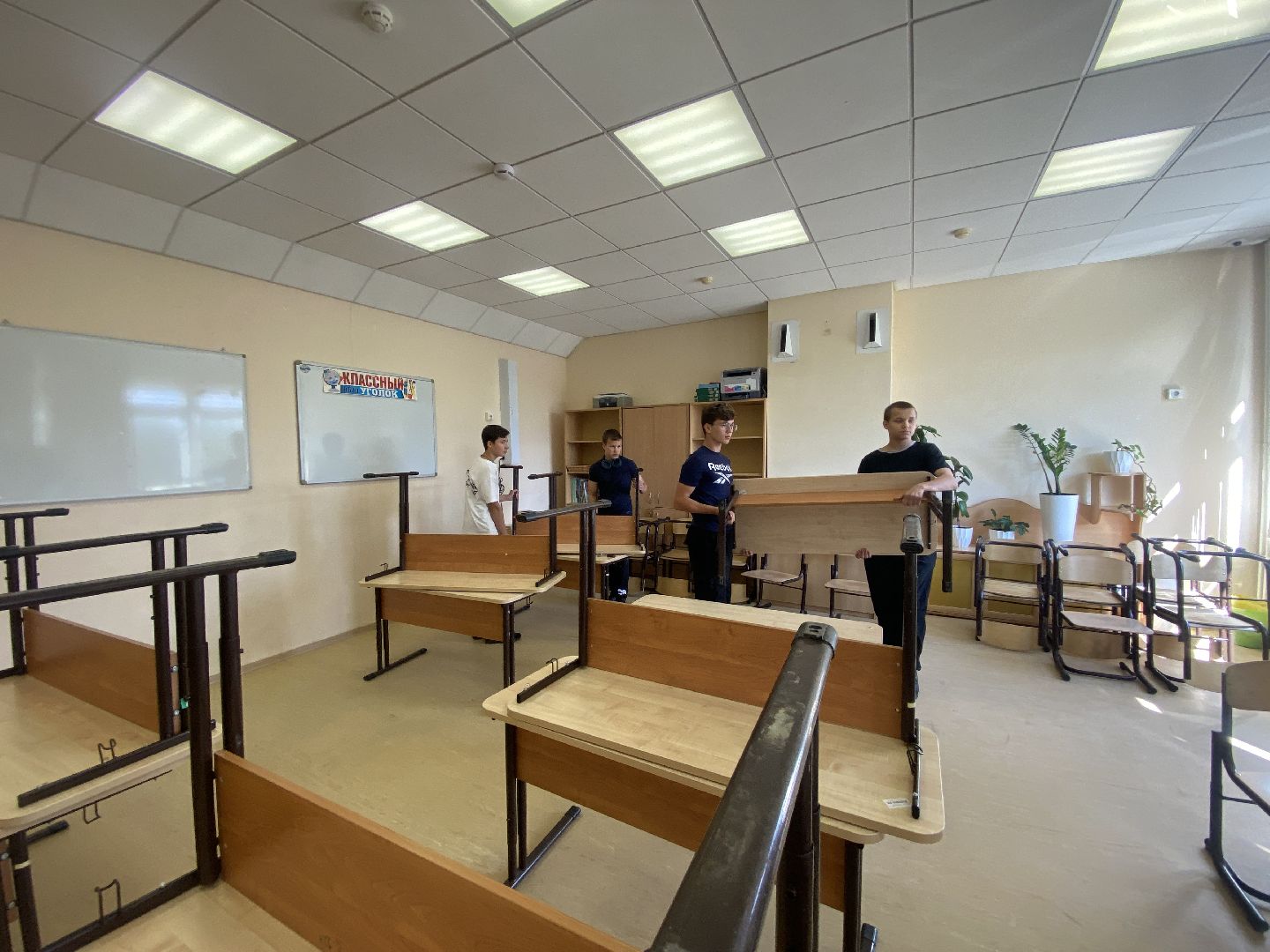 школа перспектива власиха, школа Перспектива, новый учебный год, готовность школы, учебный год 2024-2025, трудовые бригады перспектива,