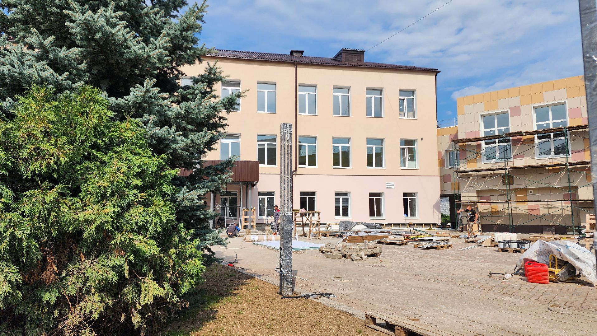 ремонт в школе, Ремонт шко, Образование, Строительство, Домодедово, топ 100 школ подмосковья, СОШ 2, Подмосковье, Капитальный ремонт,