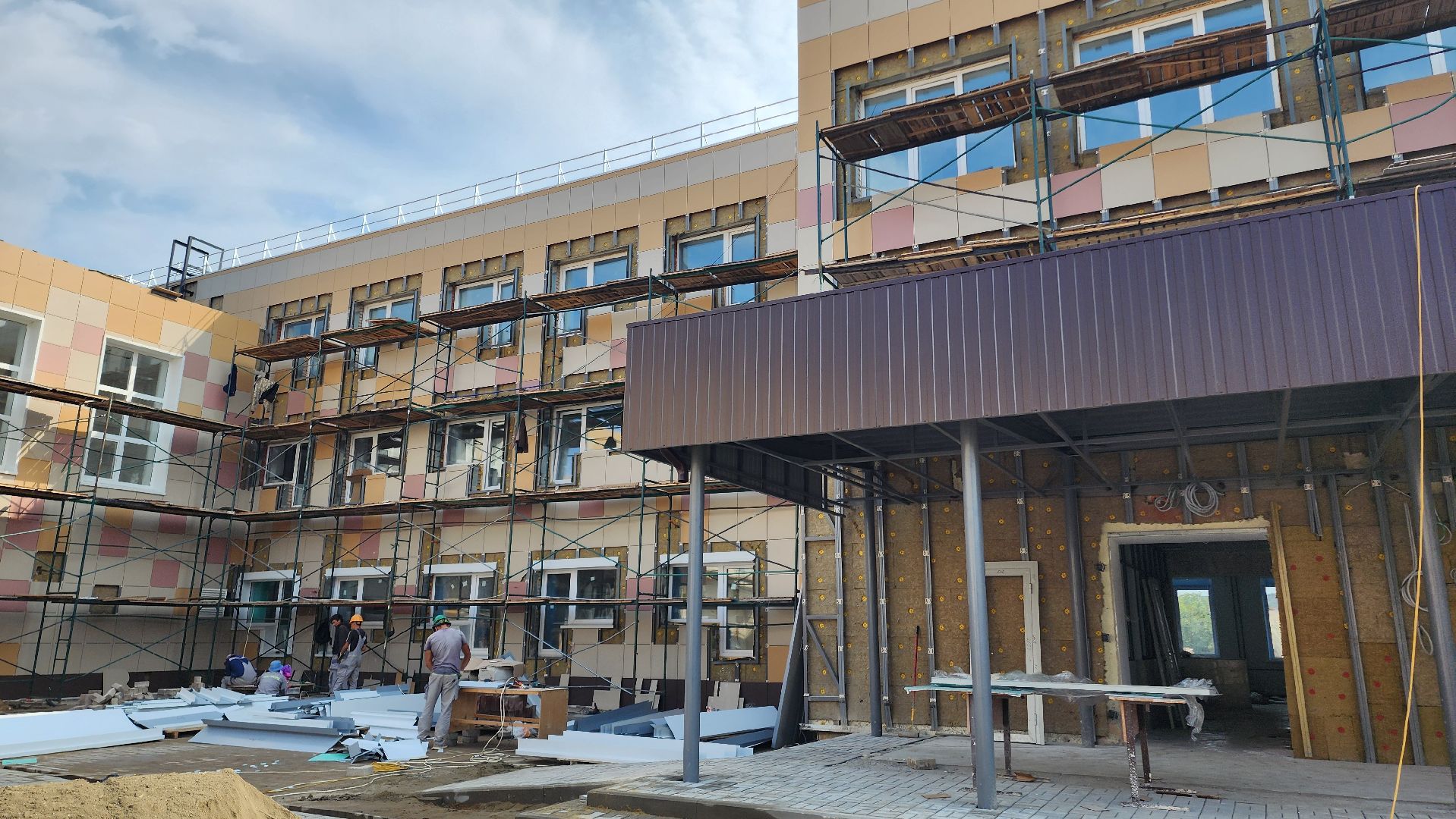 ремонт в школе, Ремонт шко, Образование, Строительство, Домодедово, топ 100 школ подмосковья, СОШ 2, Подмосковье, Капитальный ремонт,