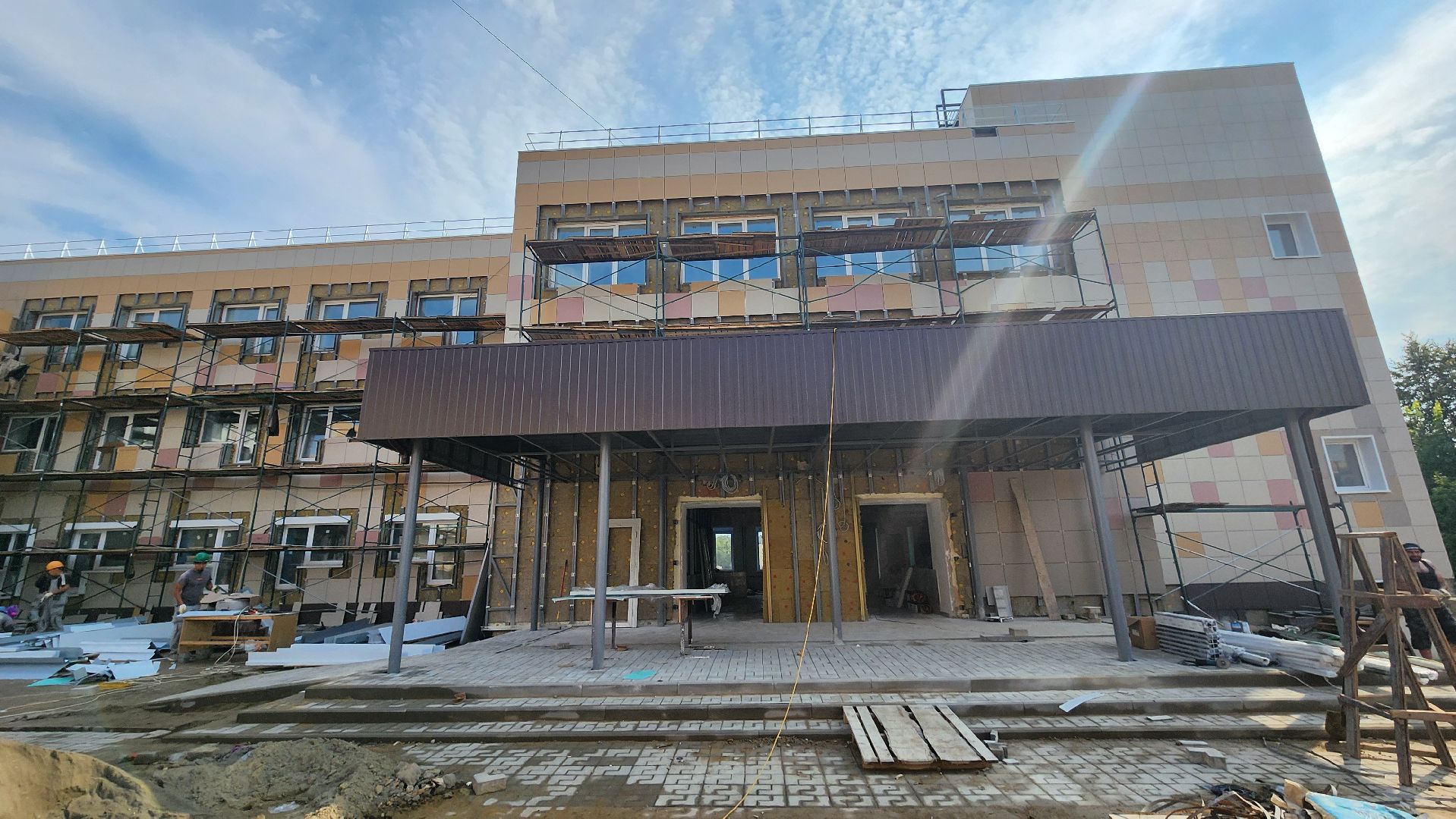 ремонт в школе, Ремонт шко, Образование, Строительство, Домодедово, топ 100 школ подмосковья, СОШ 2, Подмосковье, Капитальный ремонт,