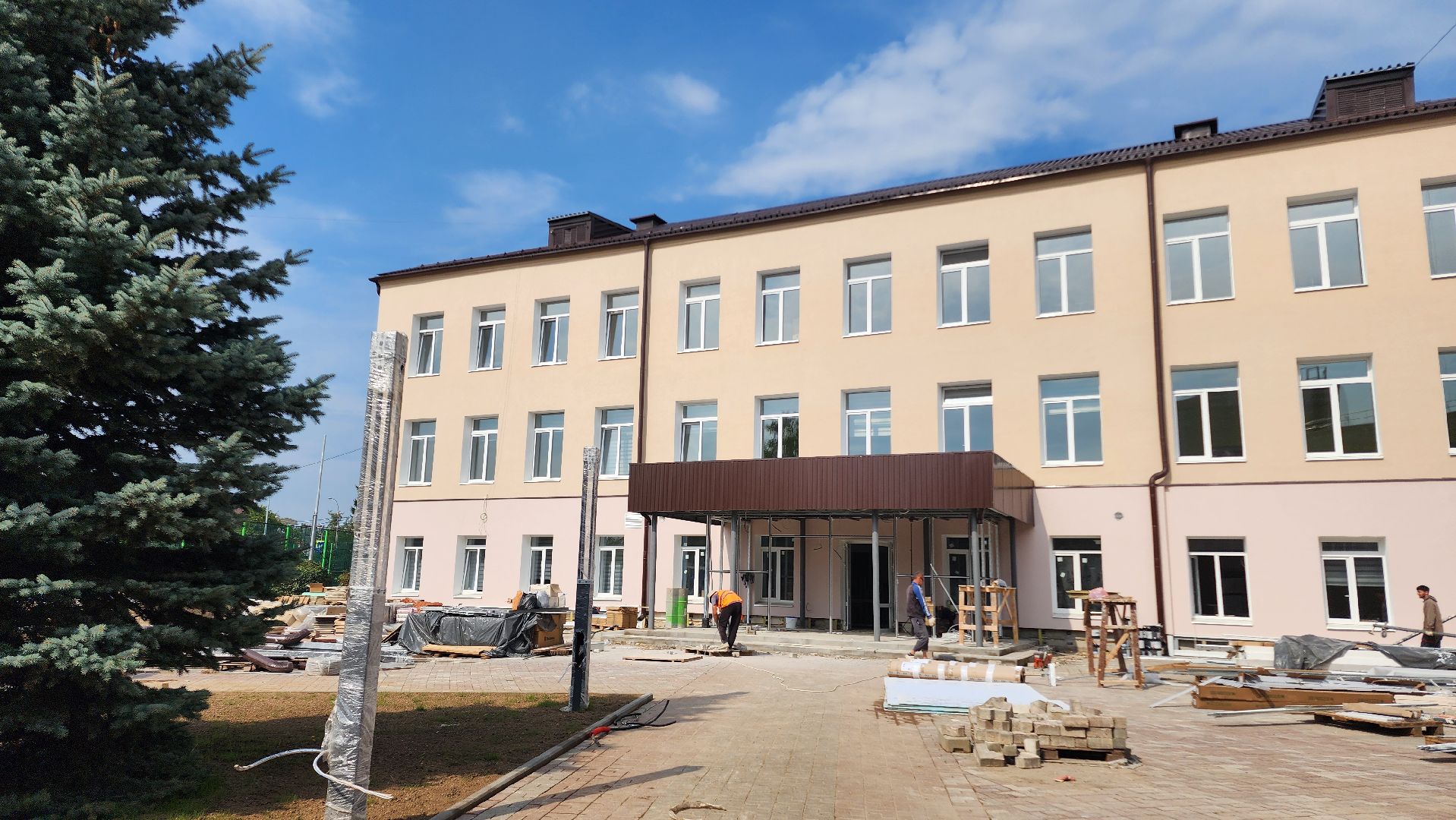 ремонт в школе, Ремонт шко, Образование, Строительство, Домодедово, топ 100 школ подмосковья, СОШ 2, Подмосковье, Капитальный ремонт,