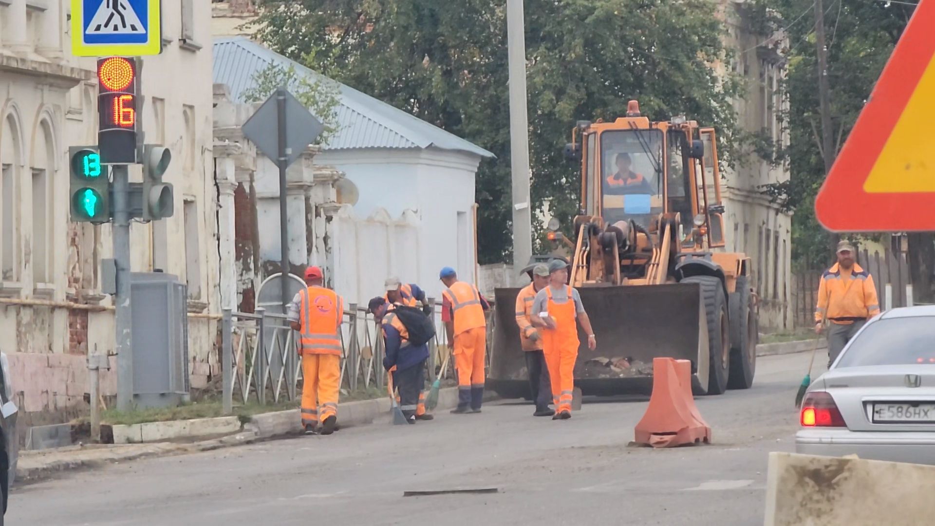 Зарайск, дороги, дорожный ремонт,