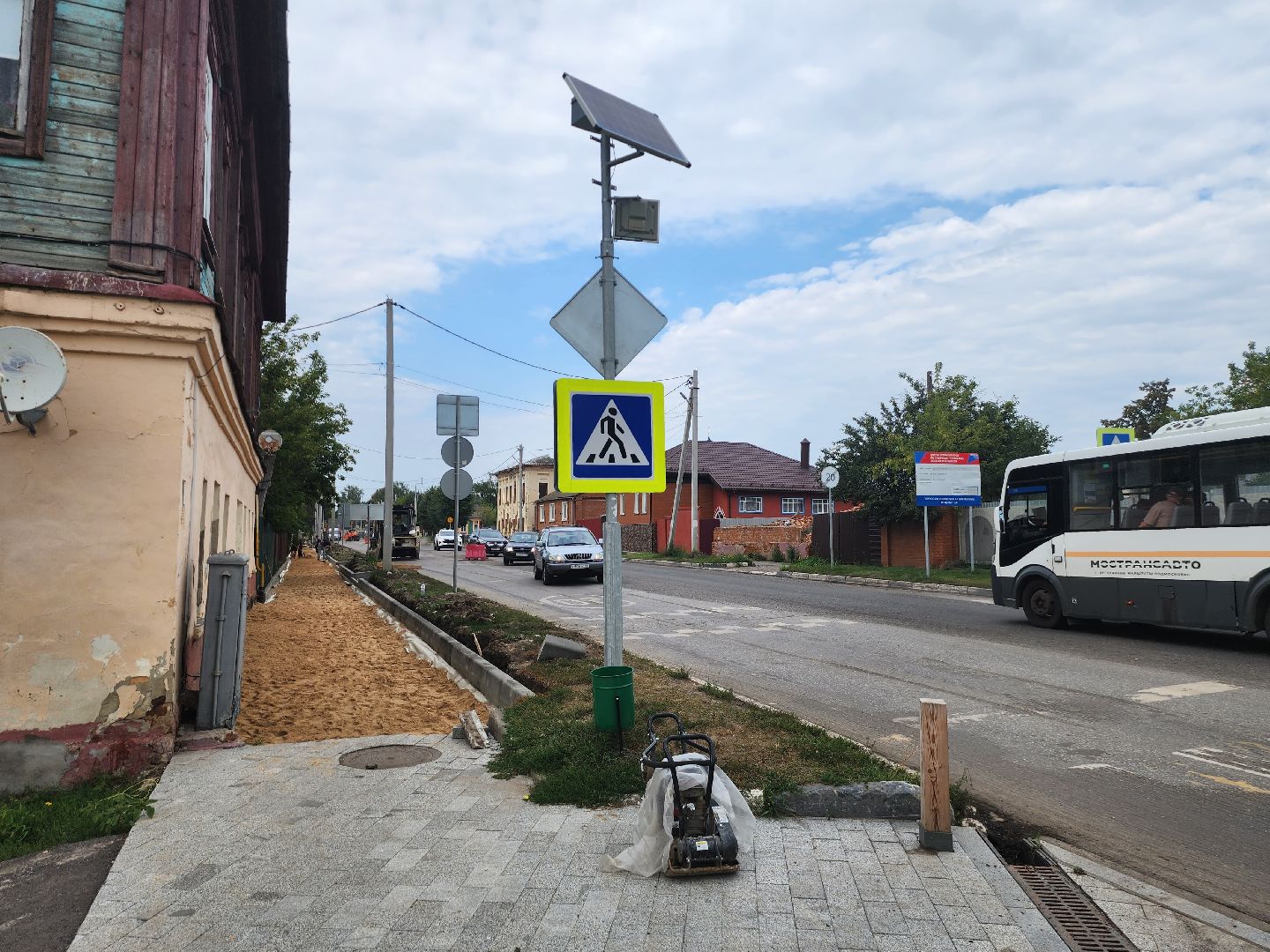 Зарайск, дороги, дорожный ремонт,