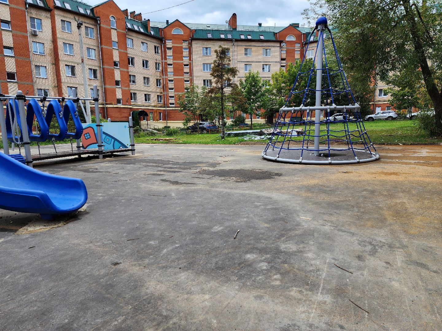 бронницы, благоустройство, модернизация детских игровых площадок, комсомольский переулок,