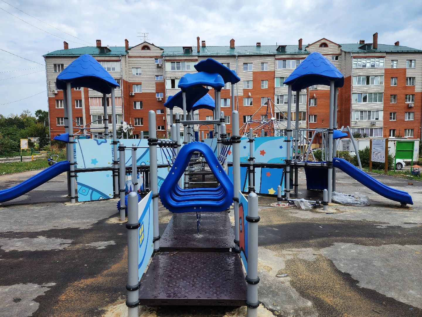 бронницы, благоустройство, модернизация детских игровых площадок, комсомольский переулок,