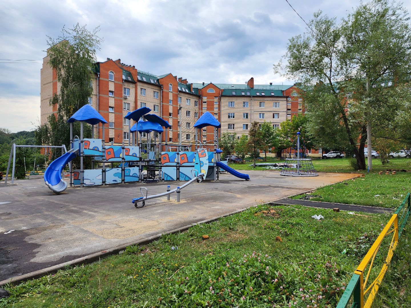 бронницы, благоустройство, модернизация детских игровых площадок, комсомольский переулок,