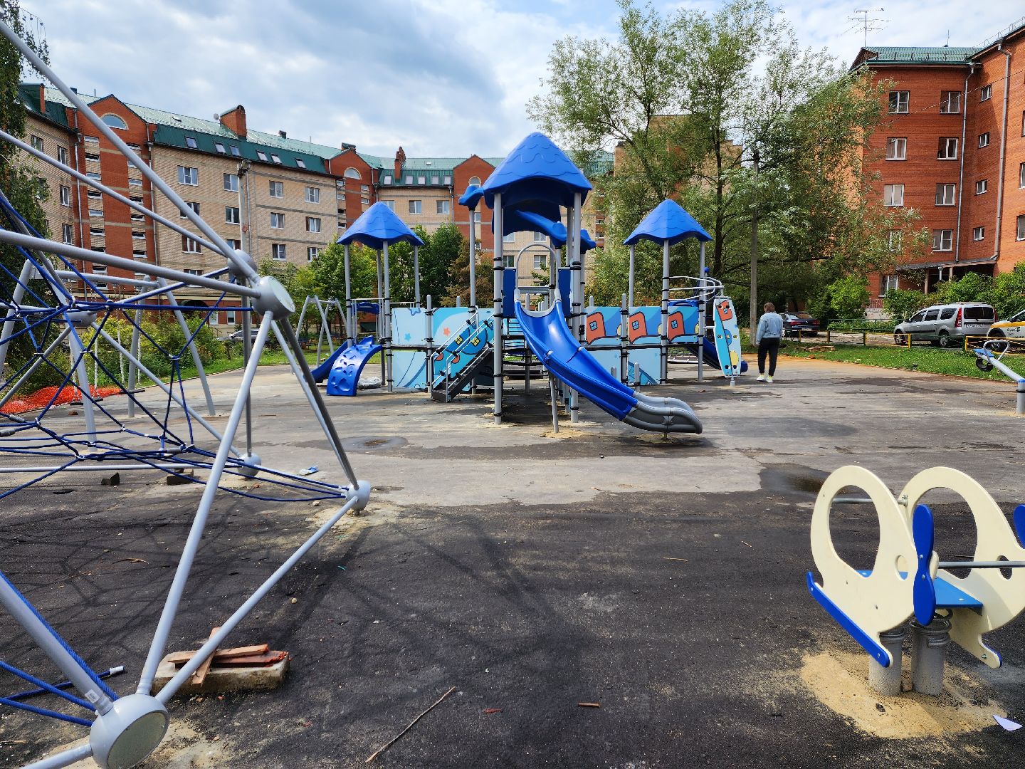 бронницы, благоустройство, модернизация детских игровых площадок, комсомольский переулок,