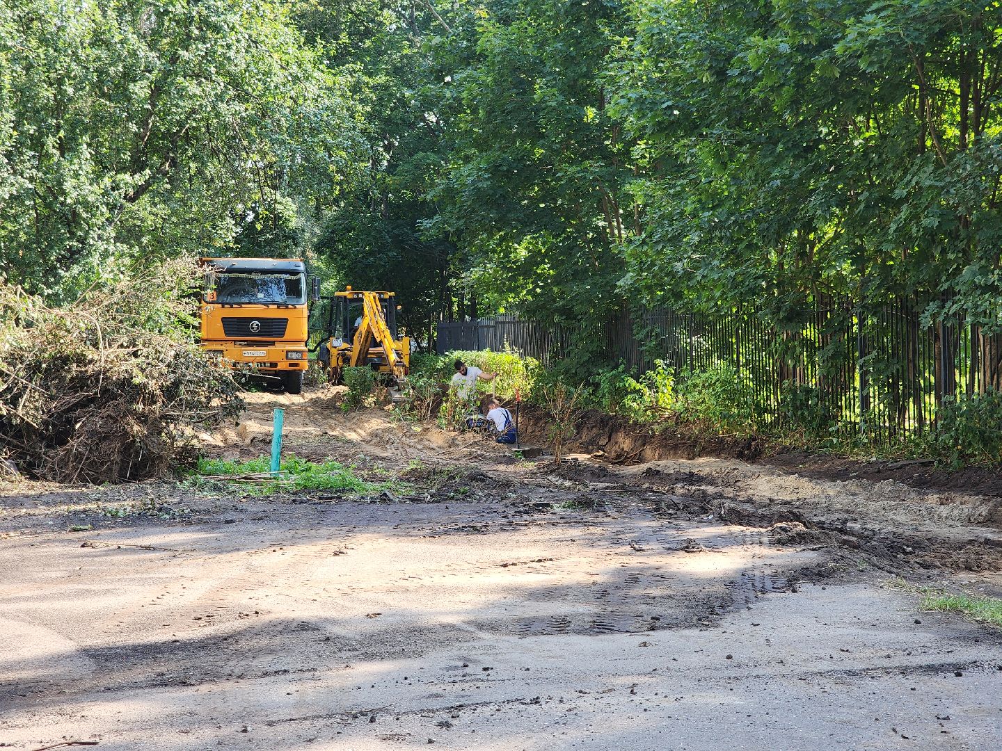 Черноголовка, ремонт тепловых сетей, подготовка к отопительному сезону,
