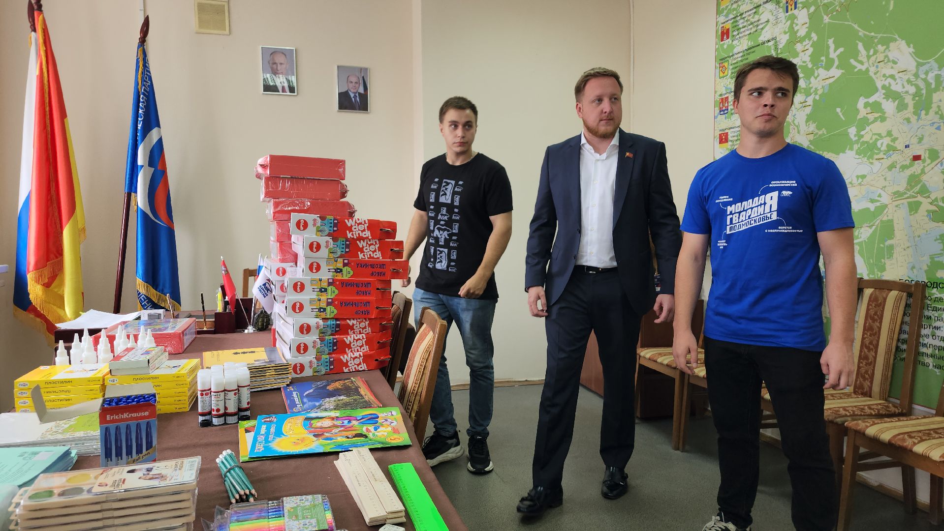 собери ребёнка в школу, благотворительная акция, подготовительные работы, Ногинск, Богородский городской округ,