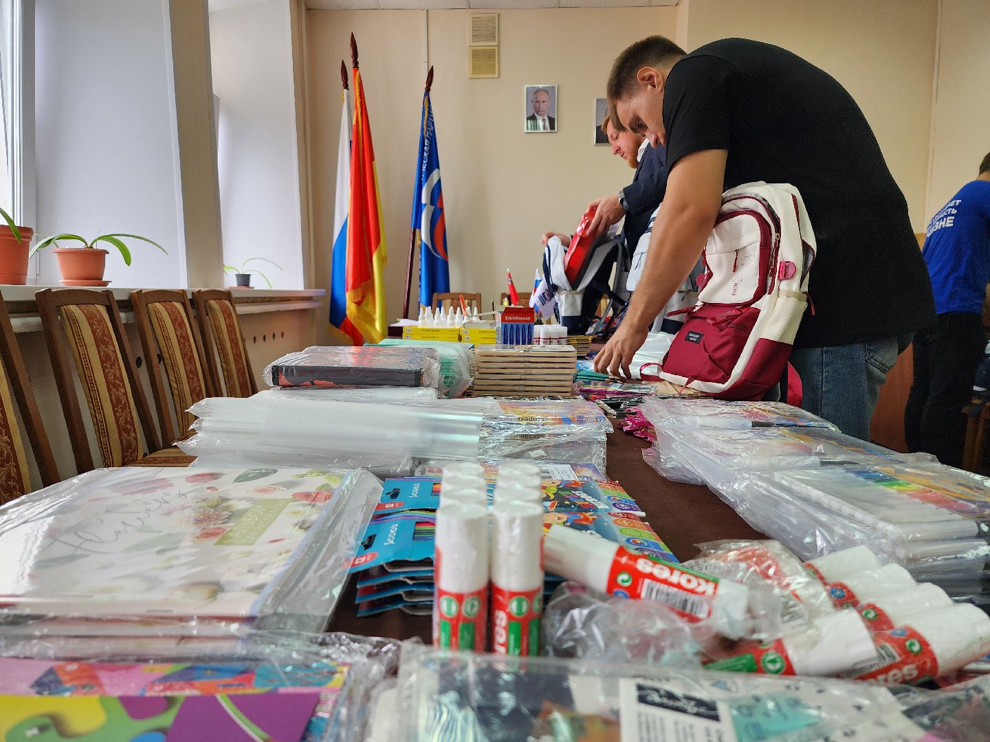 собери ребёнка в школу, благотворительная акция, подготовительные работы, Ногинск, Богородский городской округ,