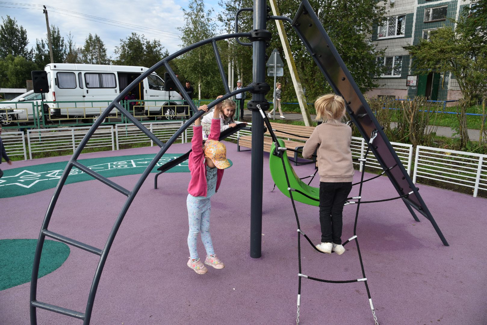 лотошино, ушаково, детская площадка, благоустройство,