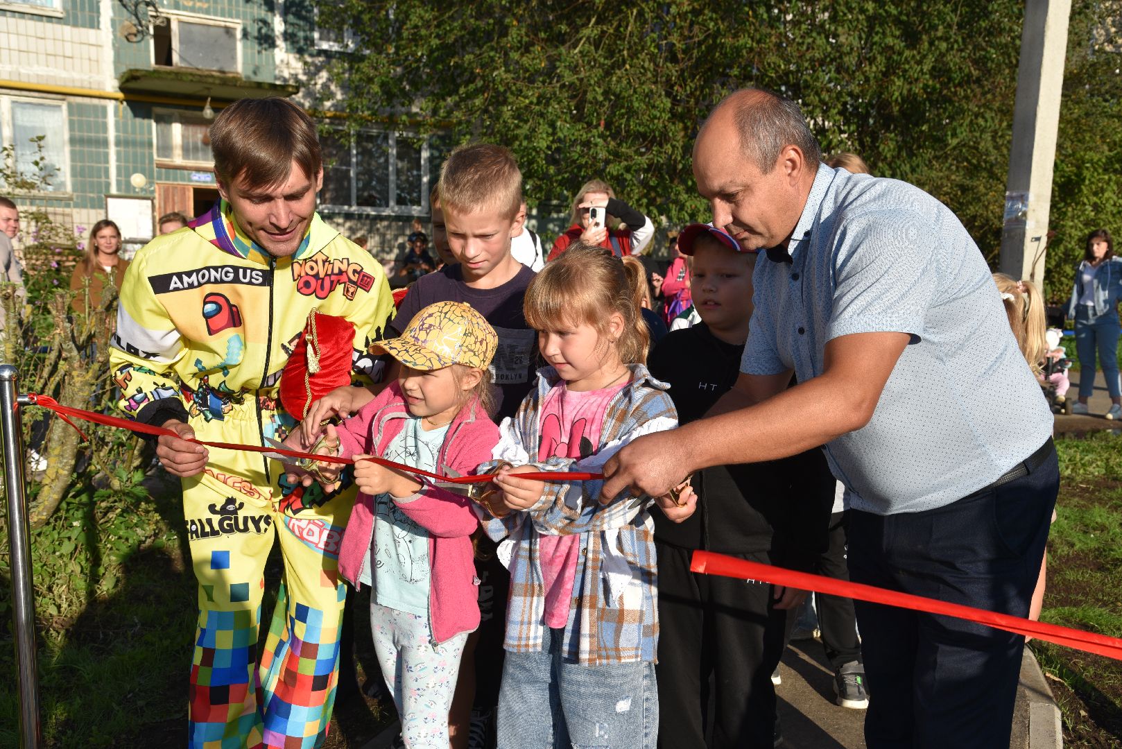 лотошино, ушаково, детская площадка, благоустройство,