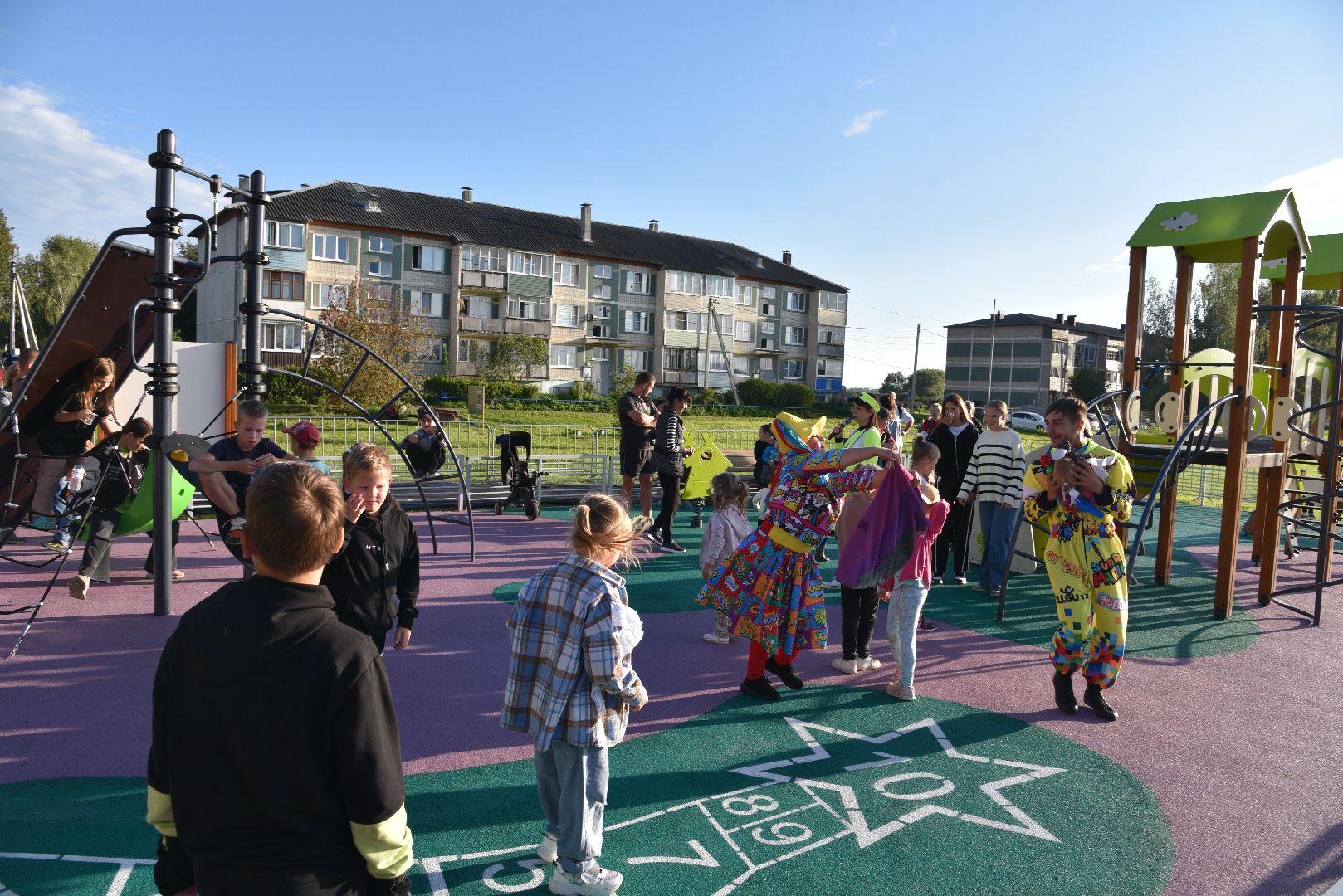 лотошино, ушаково, детская площадка, благоустройство,