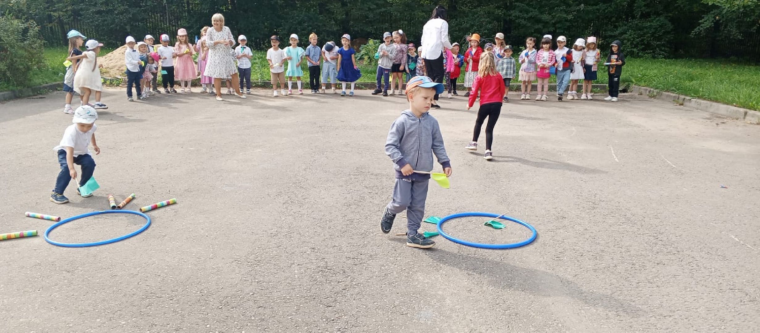 пушкинский, символика, гимн рф, флаг россии, герб, балалайка, дети, веселые старты,