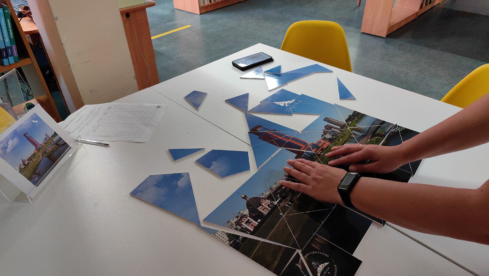 библиотека, день открытых дверей, книга, закладка для книг, апсайклинг, мастер-класс, творческий коллектив,