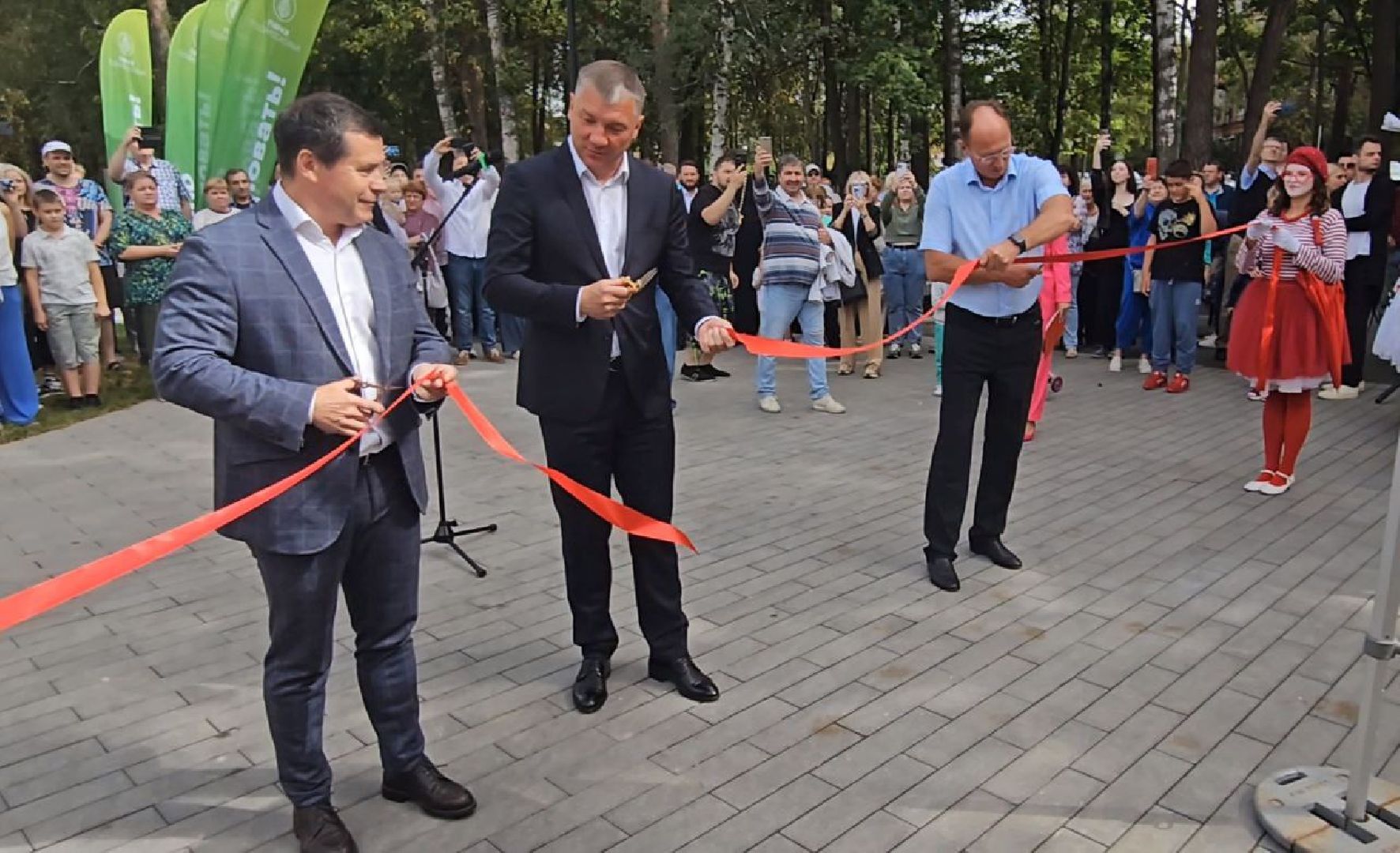 открытие парка, жуковский, праздник,