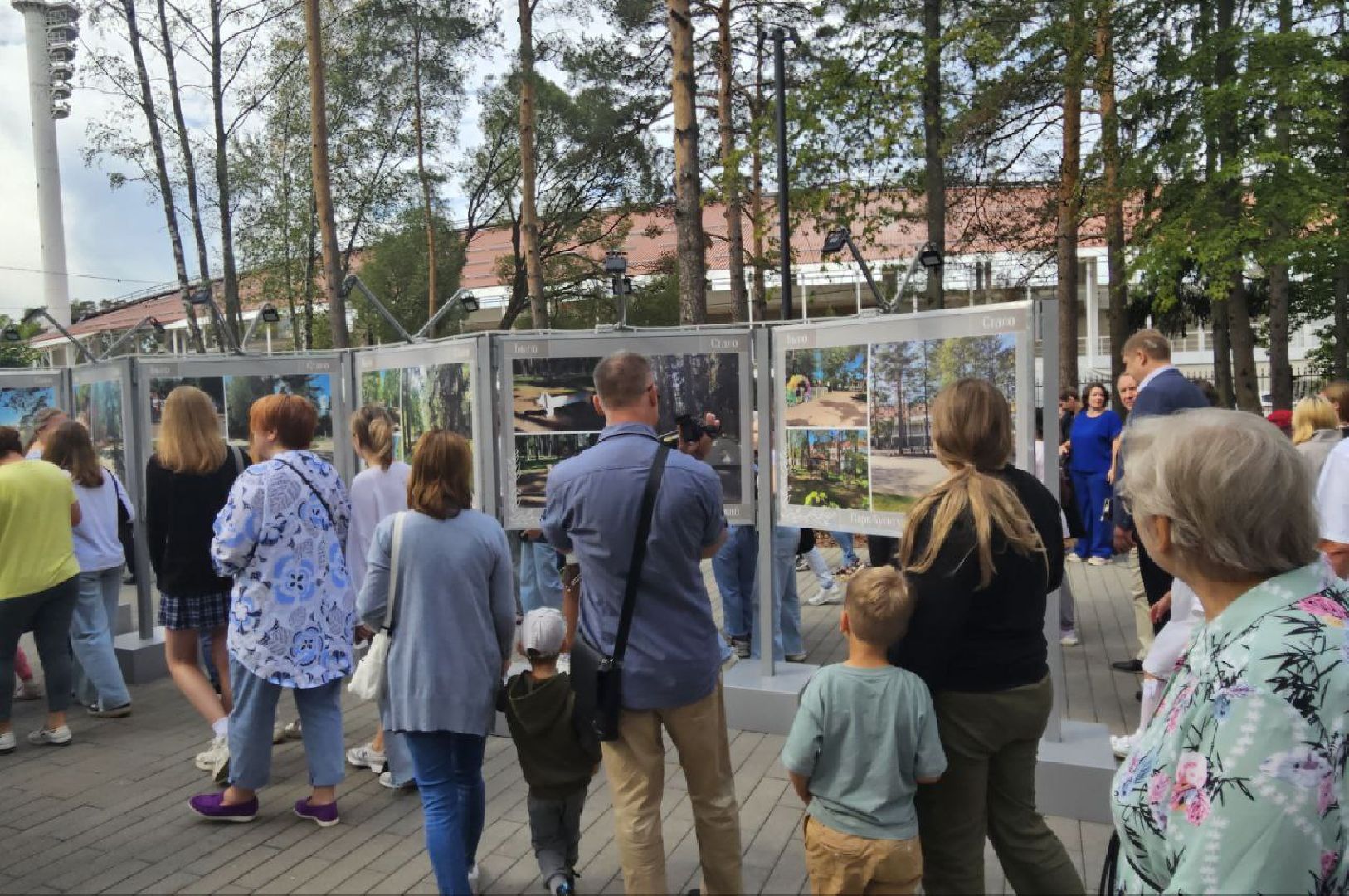 открытие парка, жуковский, праздник,