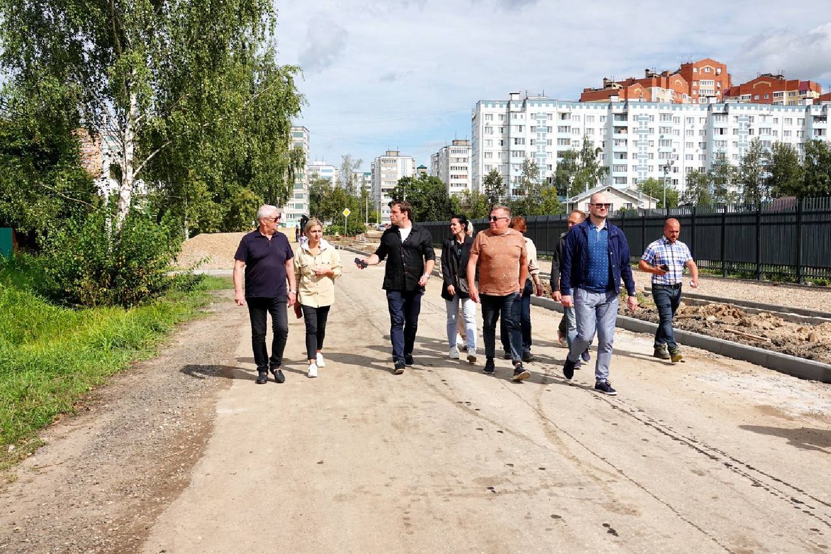 Благоустройство, Парк, Пешеходный маршрут, Сергиев Посад, Общественные территории,