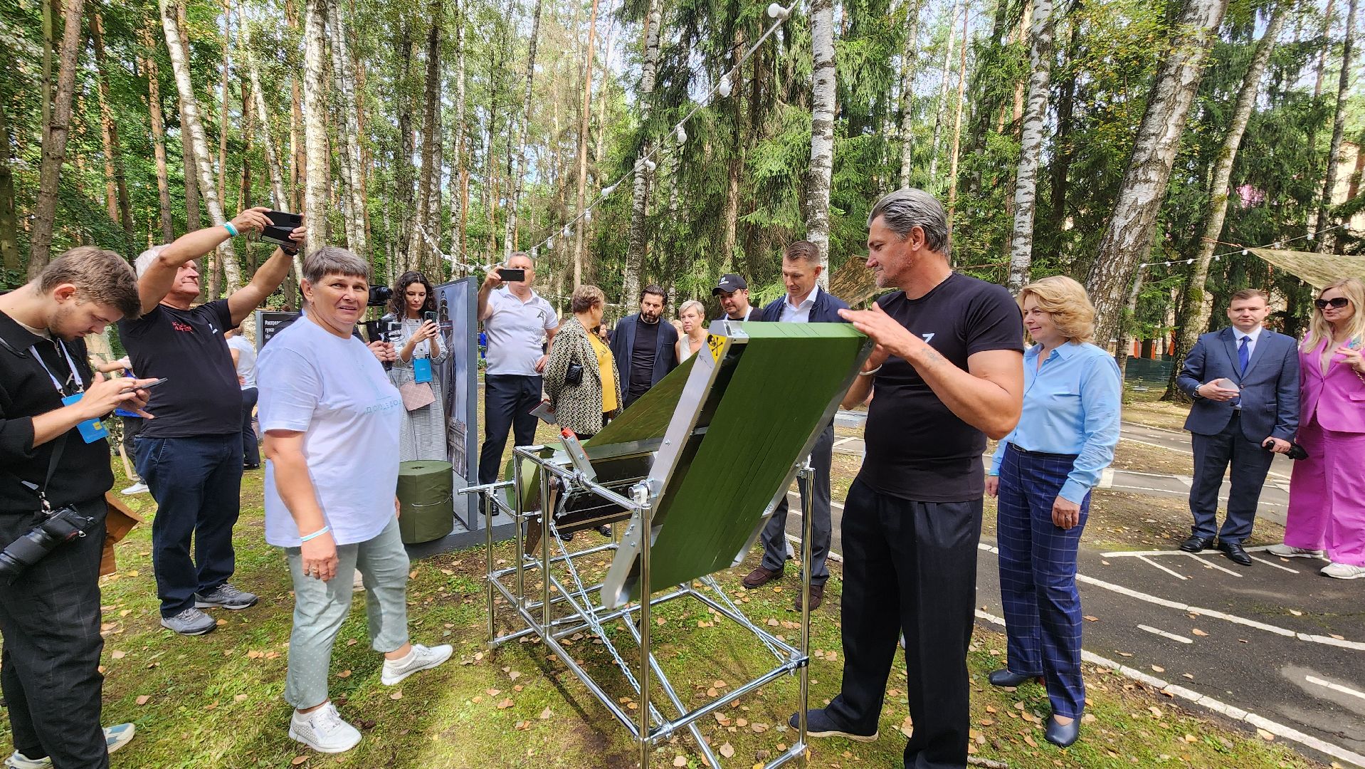 домодедово, Подмосковье, День города, СВО, патриотический центр, своих не бросаем, маскировочная сеть,