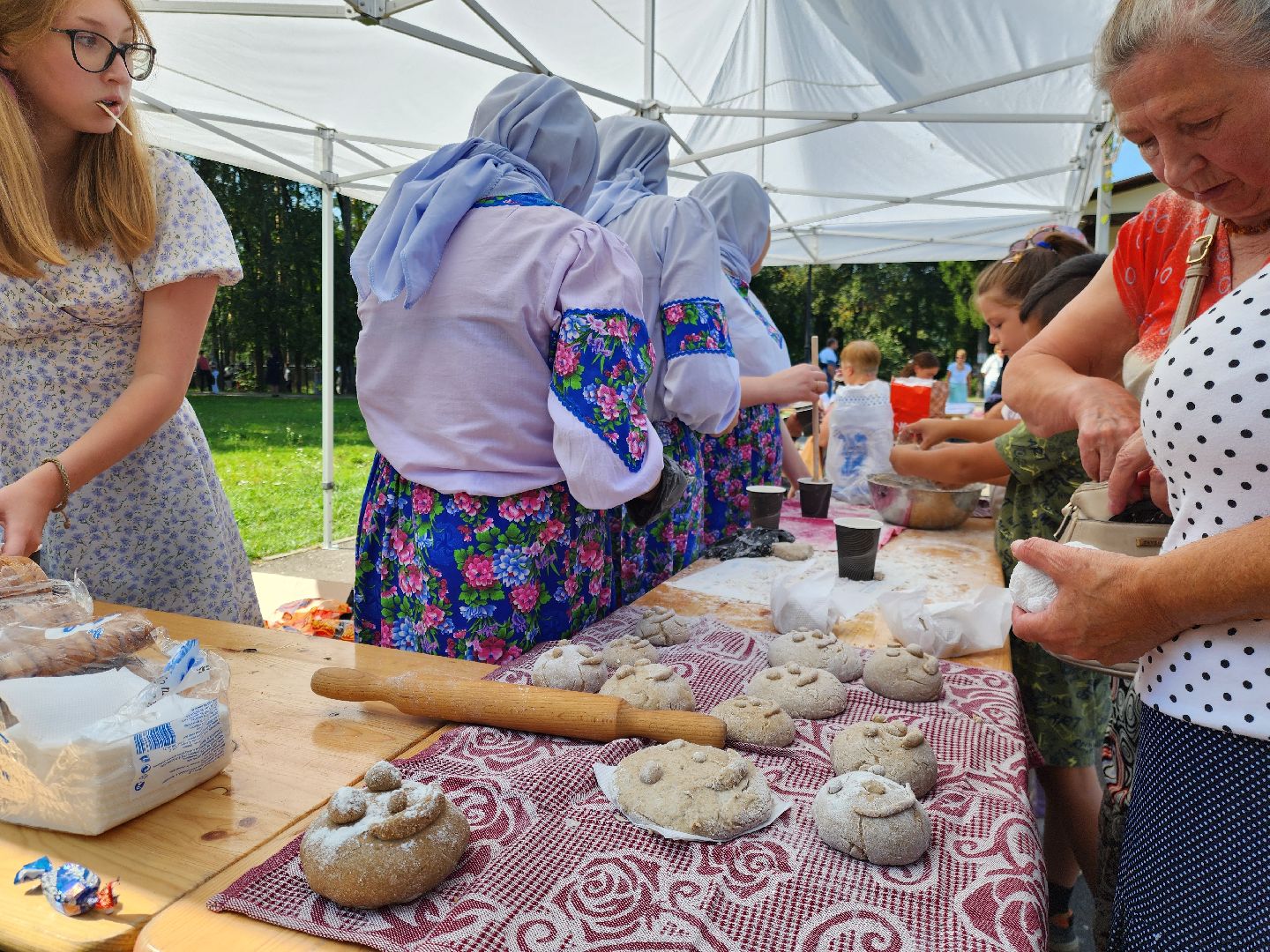 ногинск, жители, самовар, чаепитие, фестиваль, общество, глуховский парк,