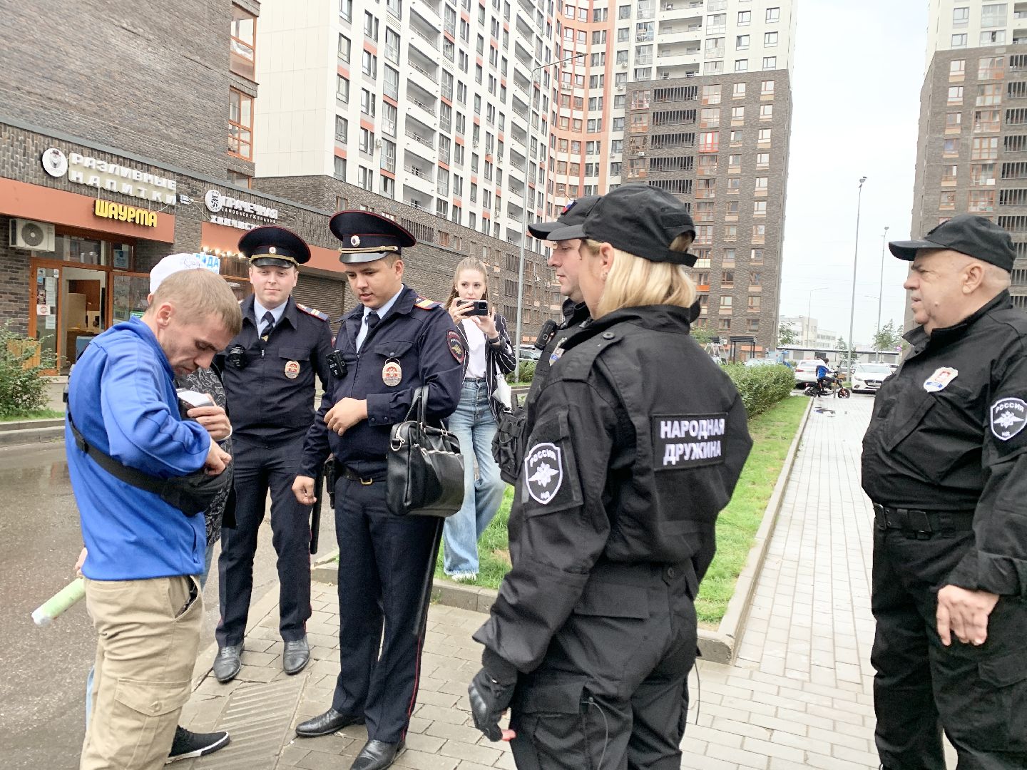 Балашиха, Подмосковье, Народные дружины, Главное управление региональной безопасности,